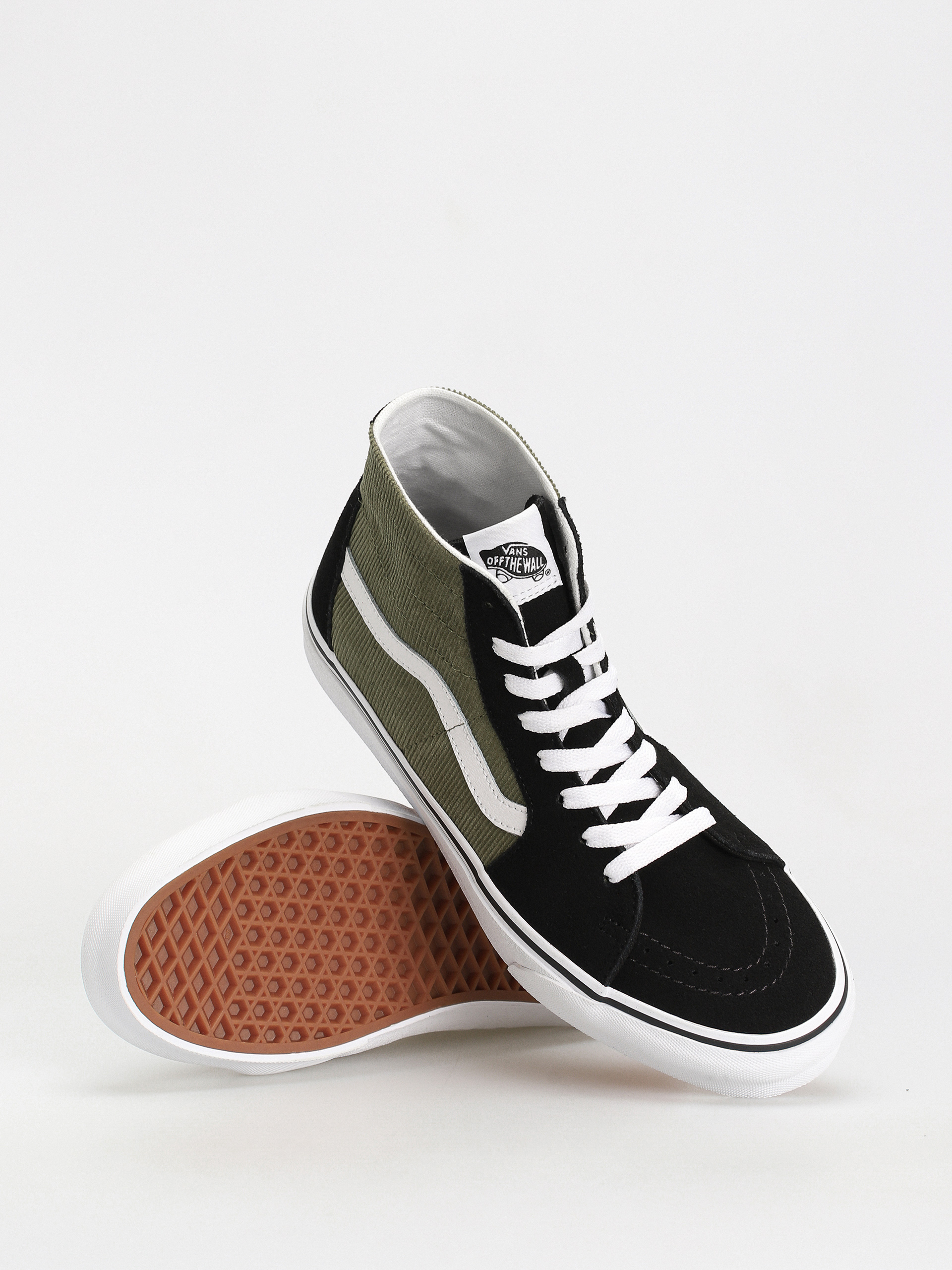 Vans Sk8 Hi Tapered Schuhe (mini cord green)