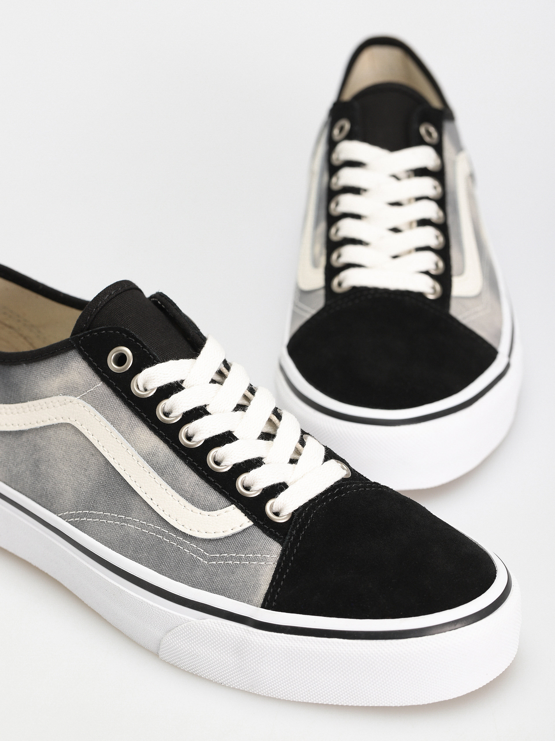Vans Old Skool Tapered Vr3 Schuhe (bleach wash black)