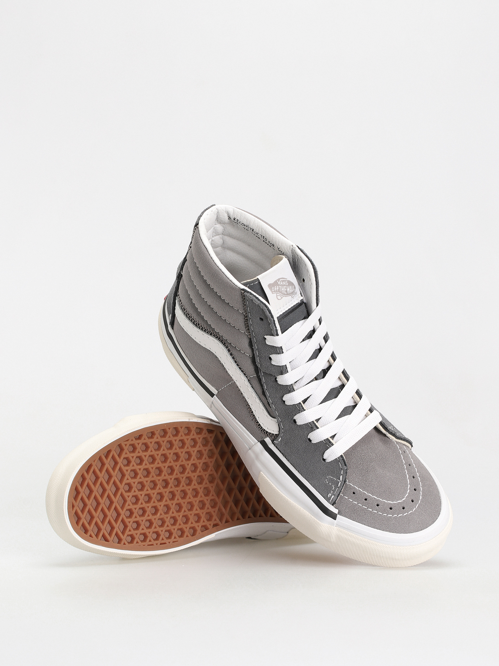 Vans Sk8 Hi Reconstruct Shoes (grey)