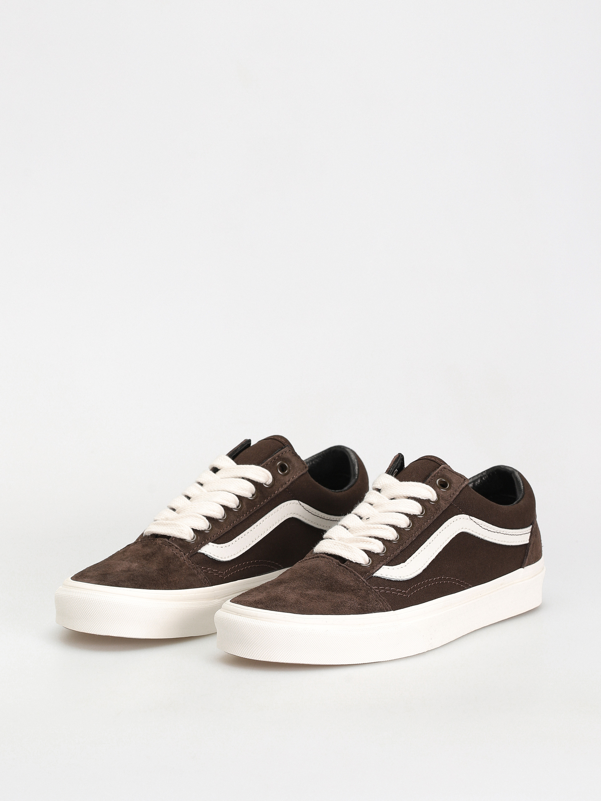 Vans Old Skool Shoes (oversized lace brown/black)