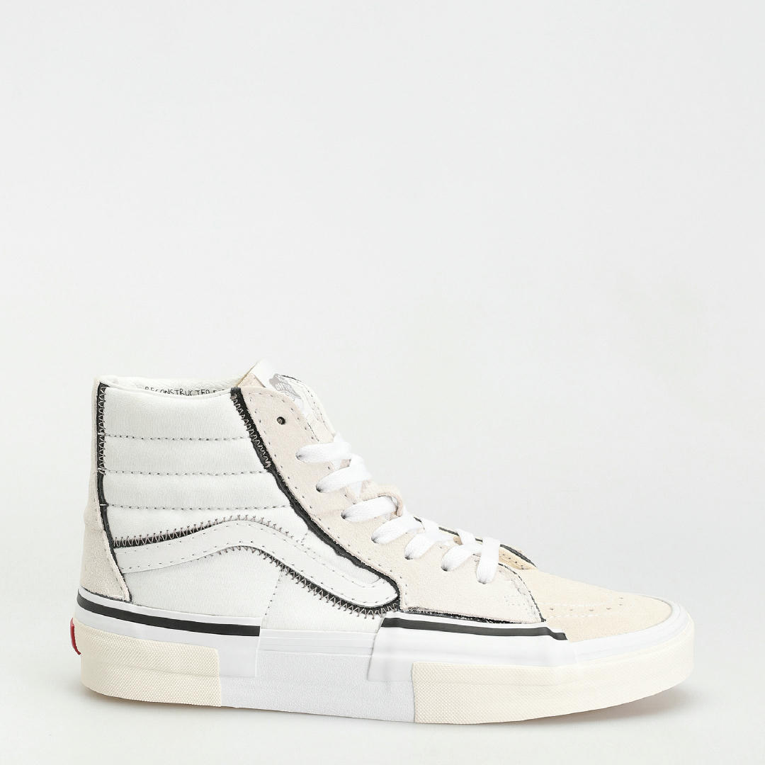 Vans Sk8 Hi Reconstruct Shoes (true white)