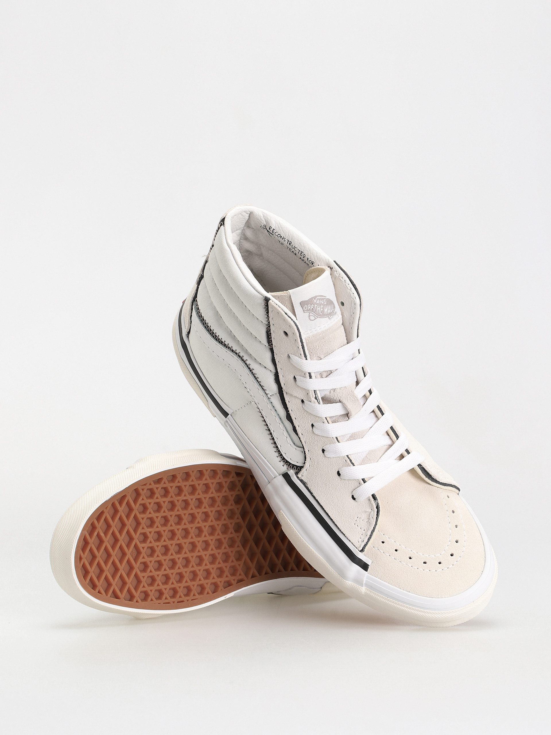 Vans Sk8 Hi Reconstruct Schuhe (true white)