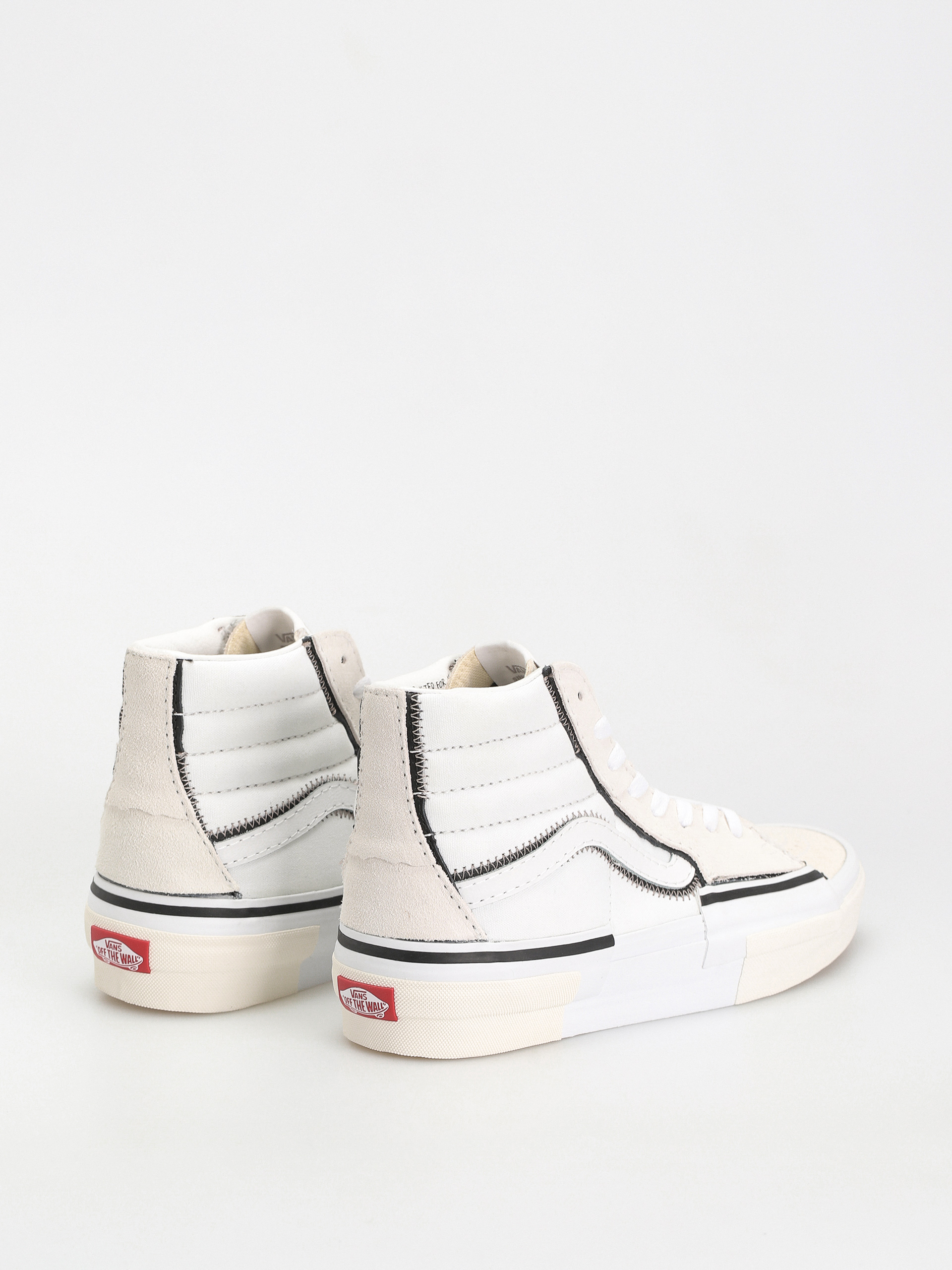 Vans Sk8 Hi Reconstruct Shoes (true white)