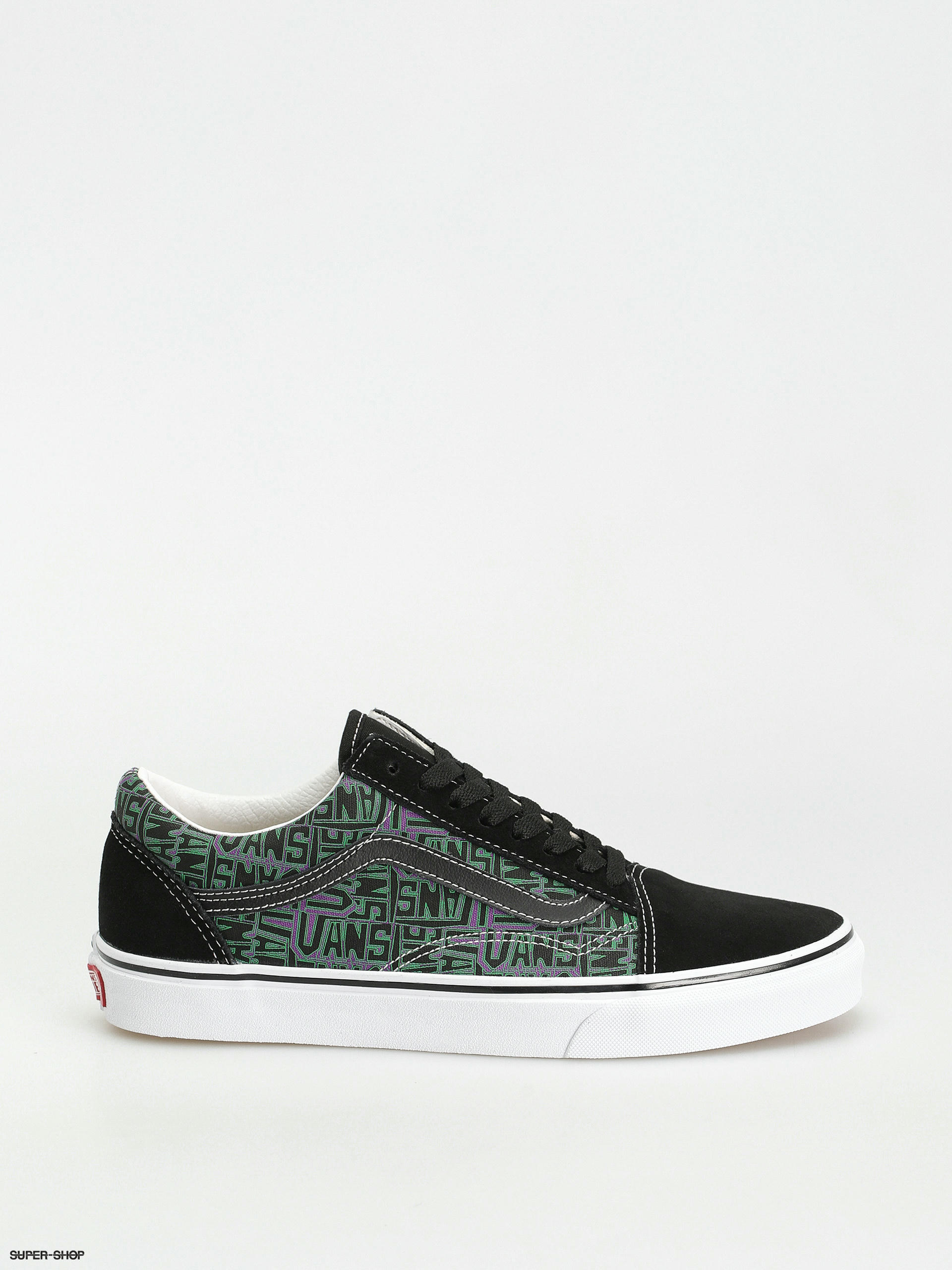 Purple hot sale green vans