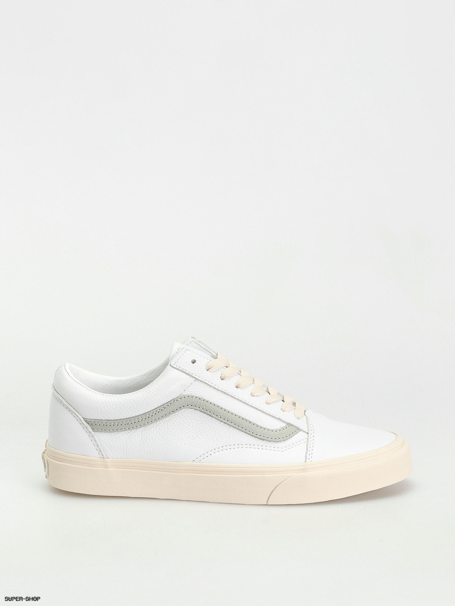 Cream colored store old skool vans