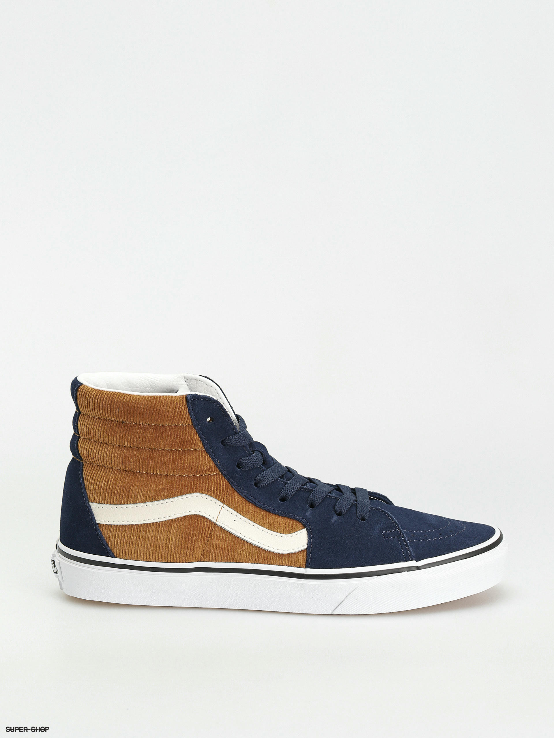 Vans Sk8 Hi Shoes (mini cord blue/brown)