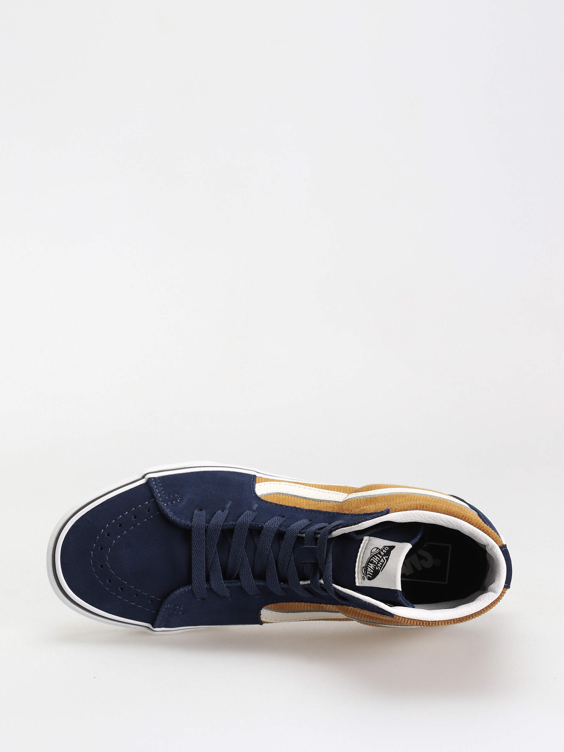 Vans Sk8 Hi Shoes (mini cord blue/brown)