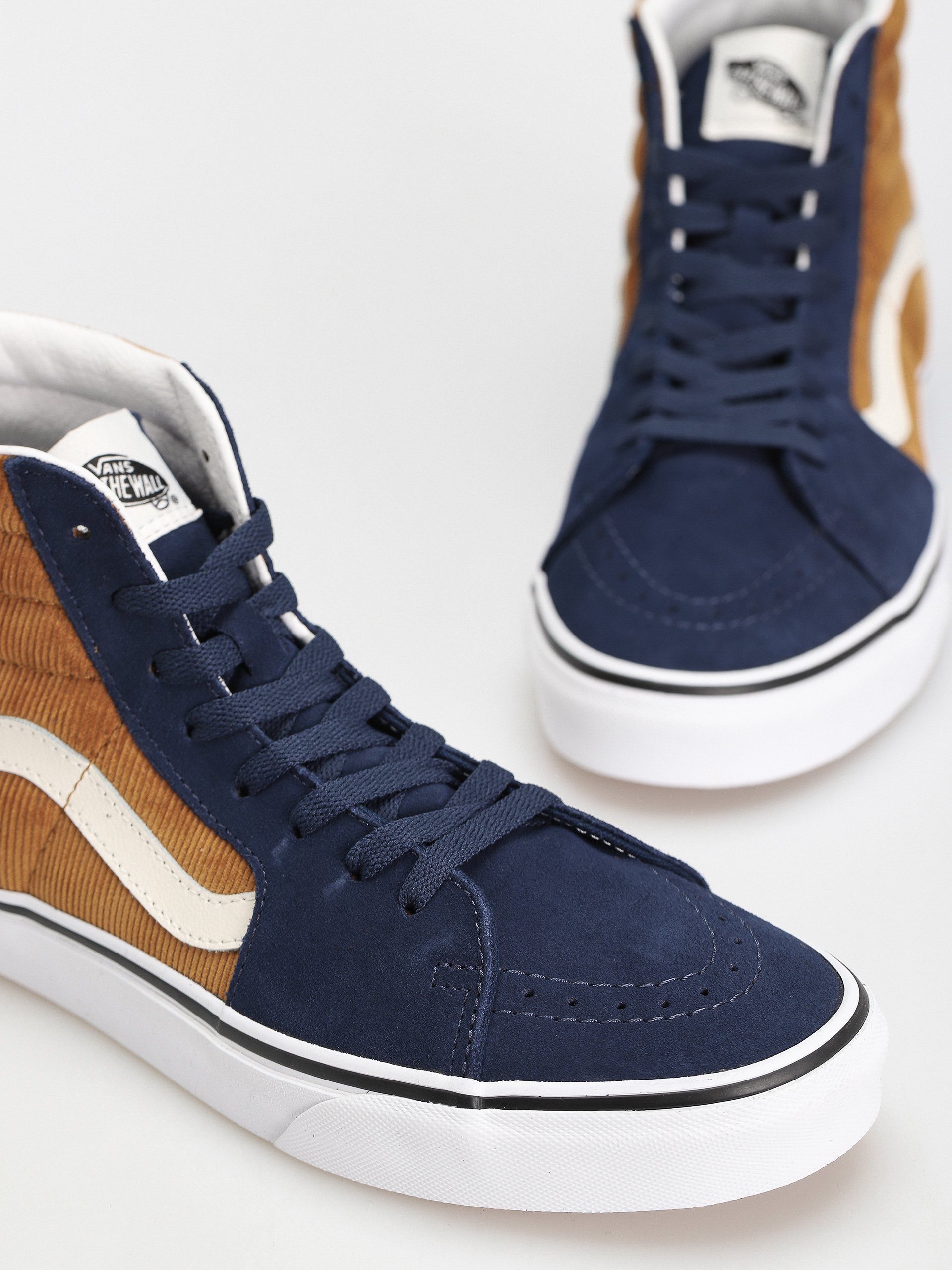 Vans Sk8 Hi Schuhe (mini cord blue/brown)