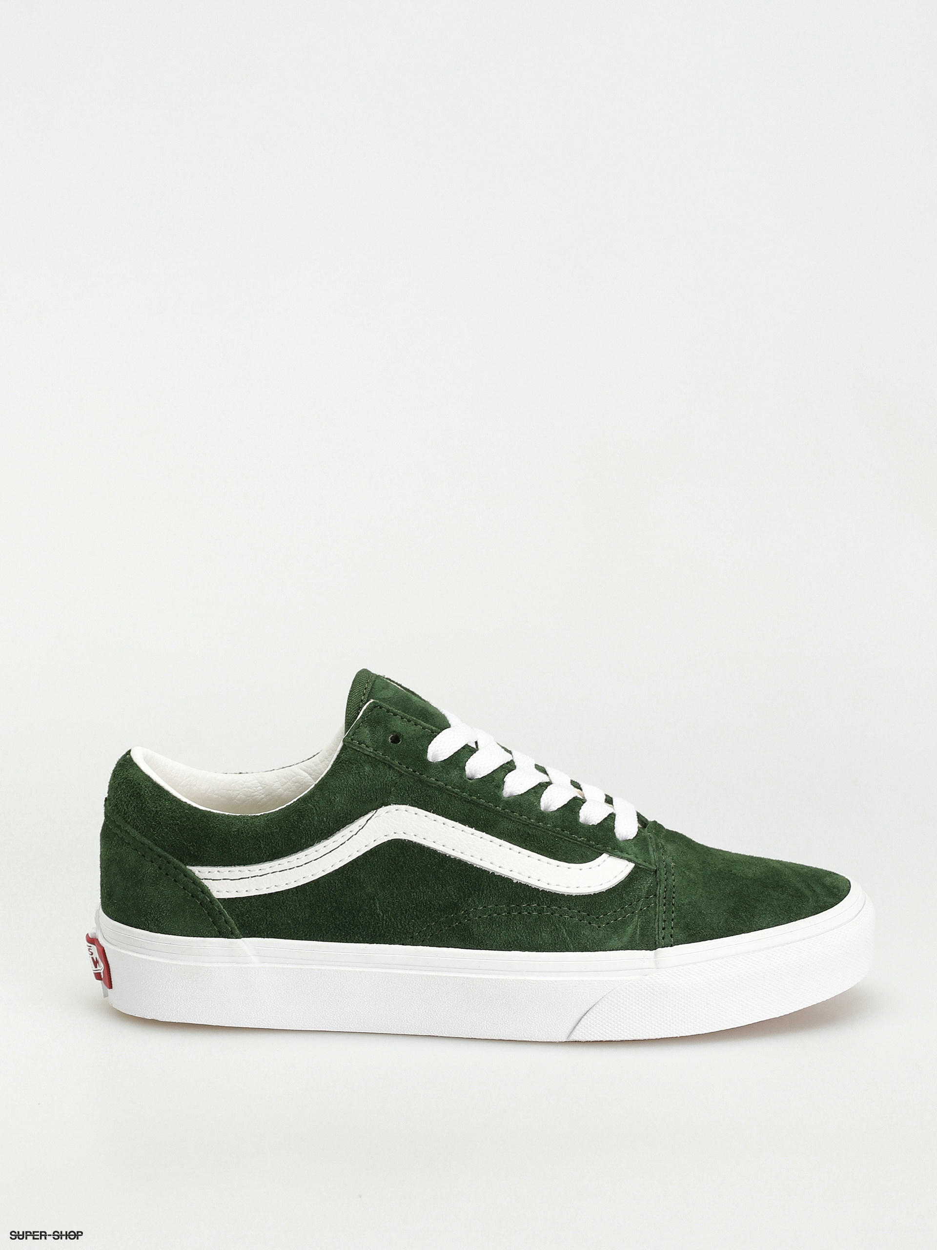 Suede sales vans green