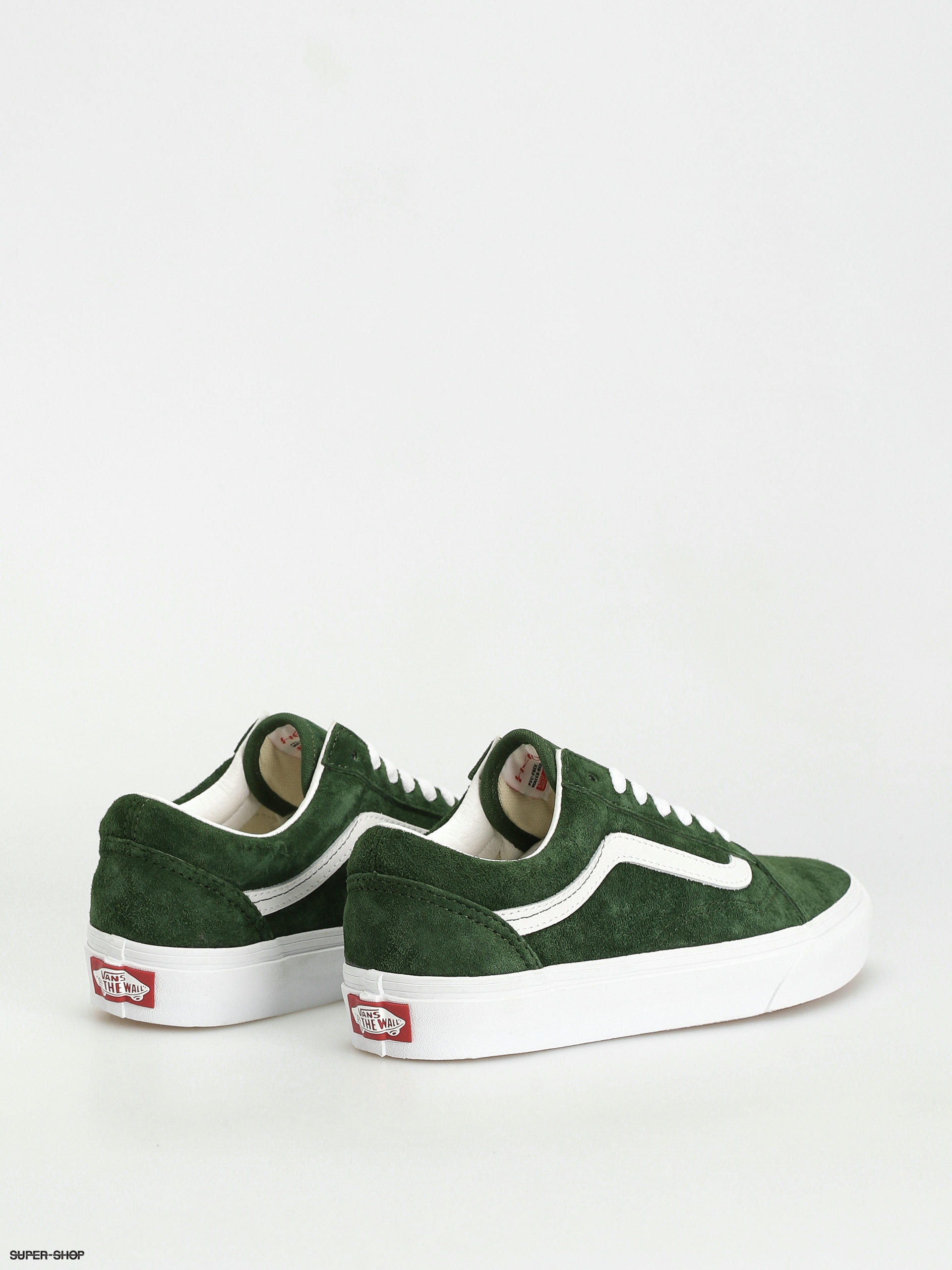 Vans old skool store dark green suede