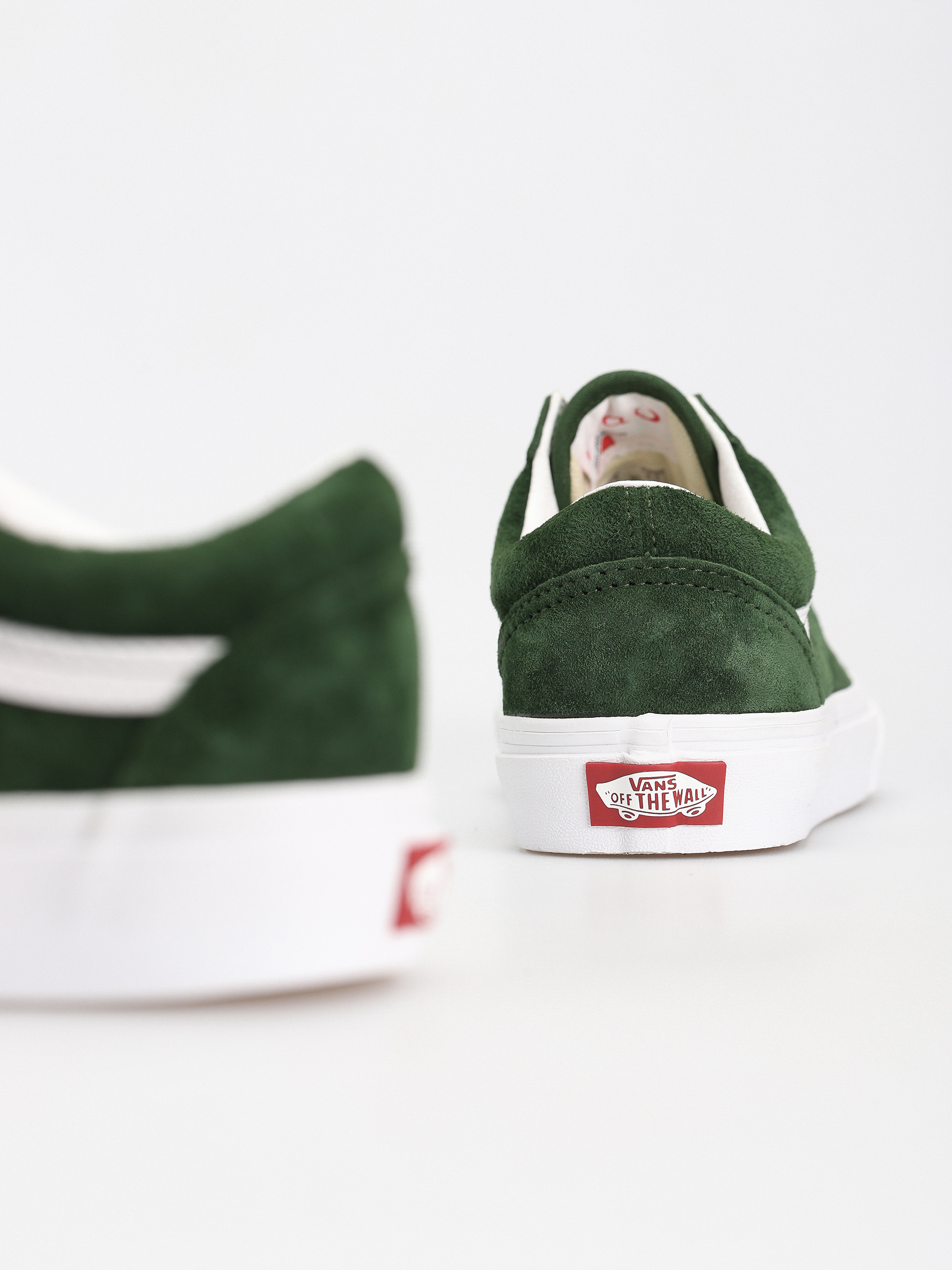 Vans Old Skool Shoes - green (pig suede douglas fir)