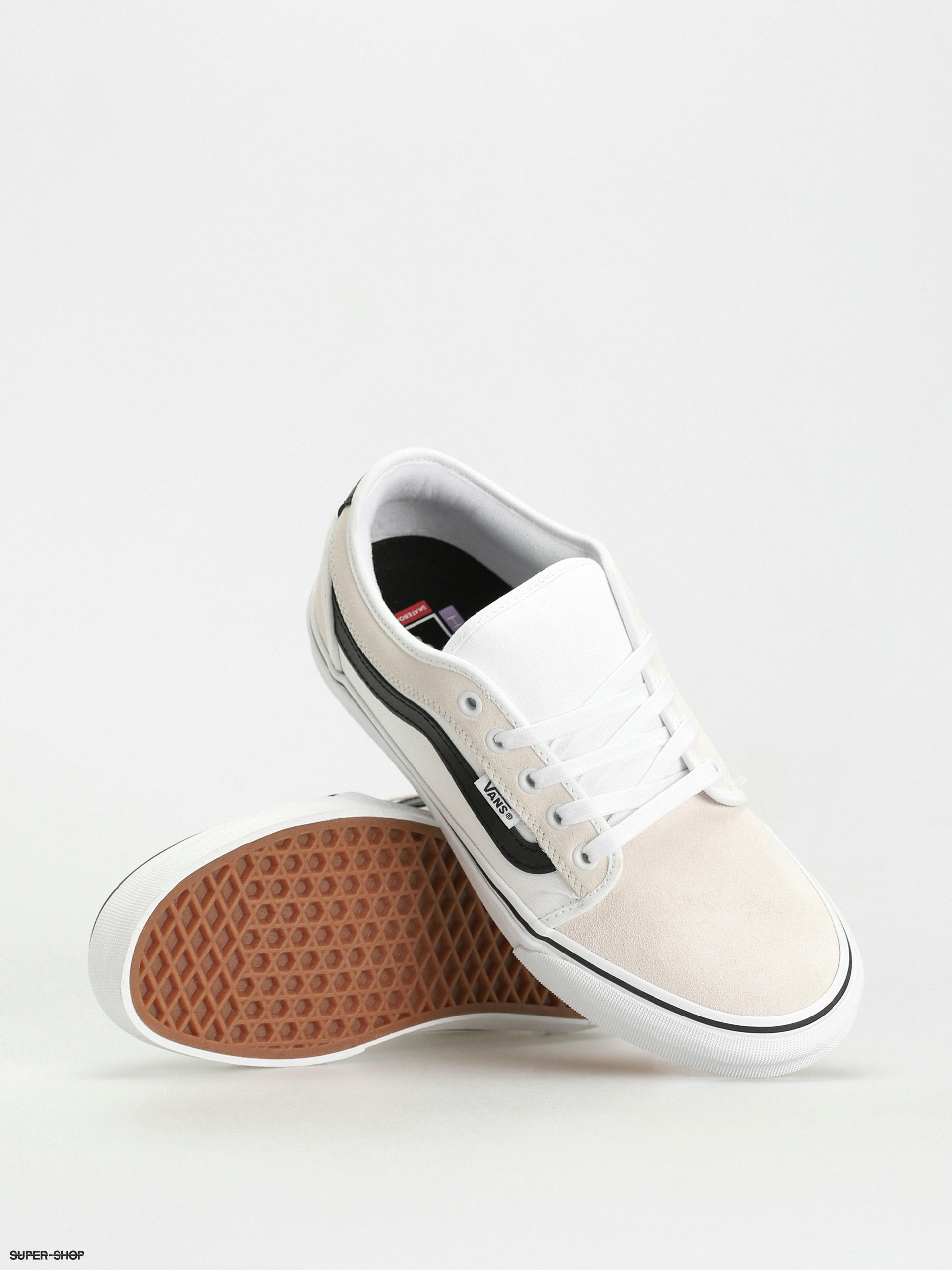 Vans low pro deals white