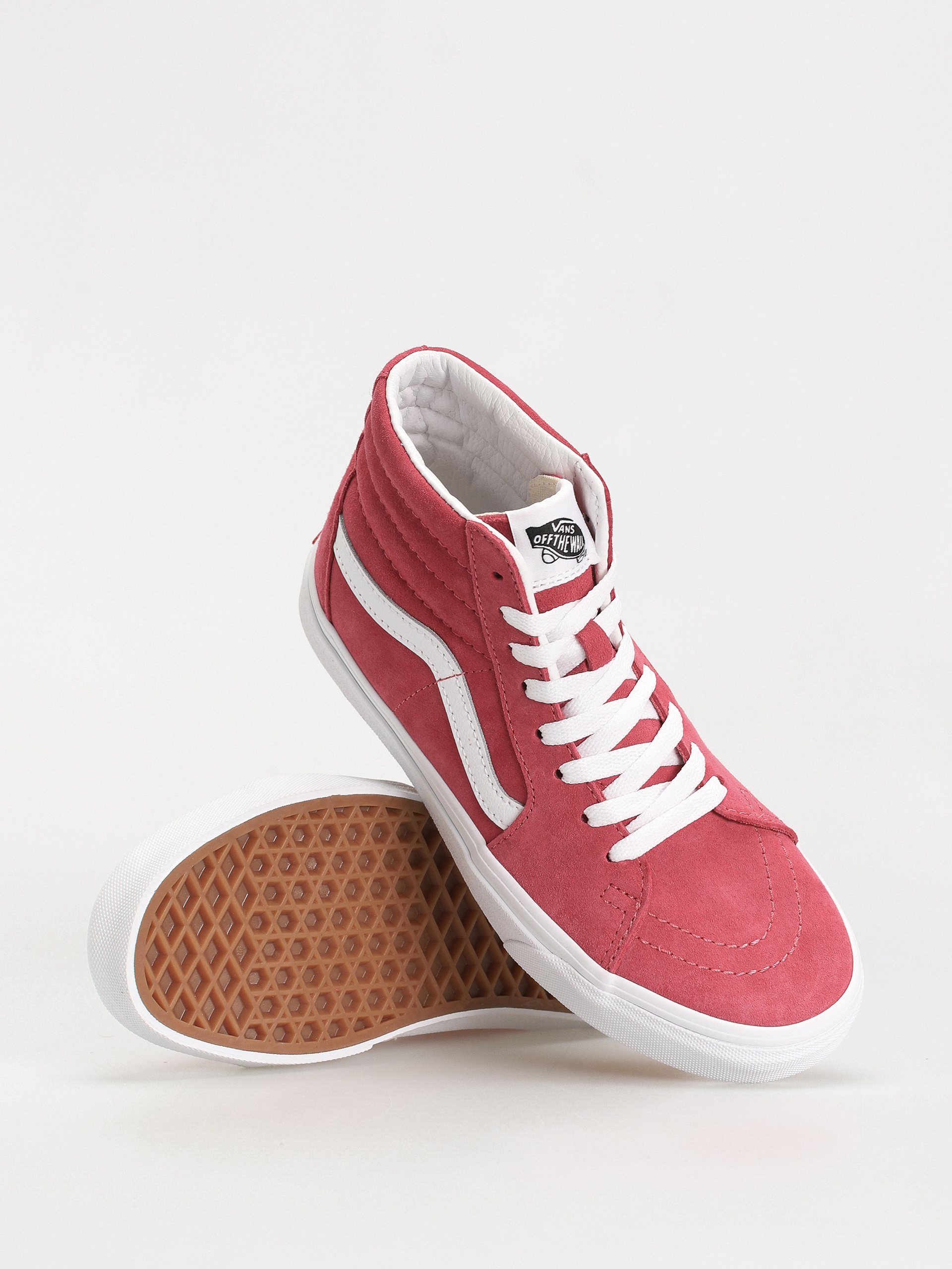 Vans Sk8 Hi Schuhe (pig suede holly berry)
