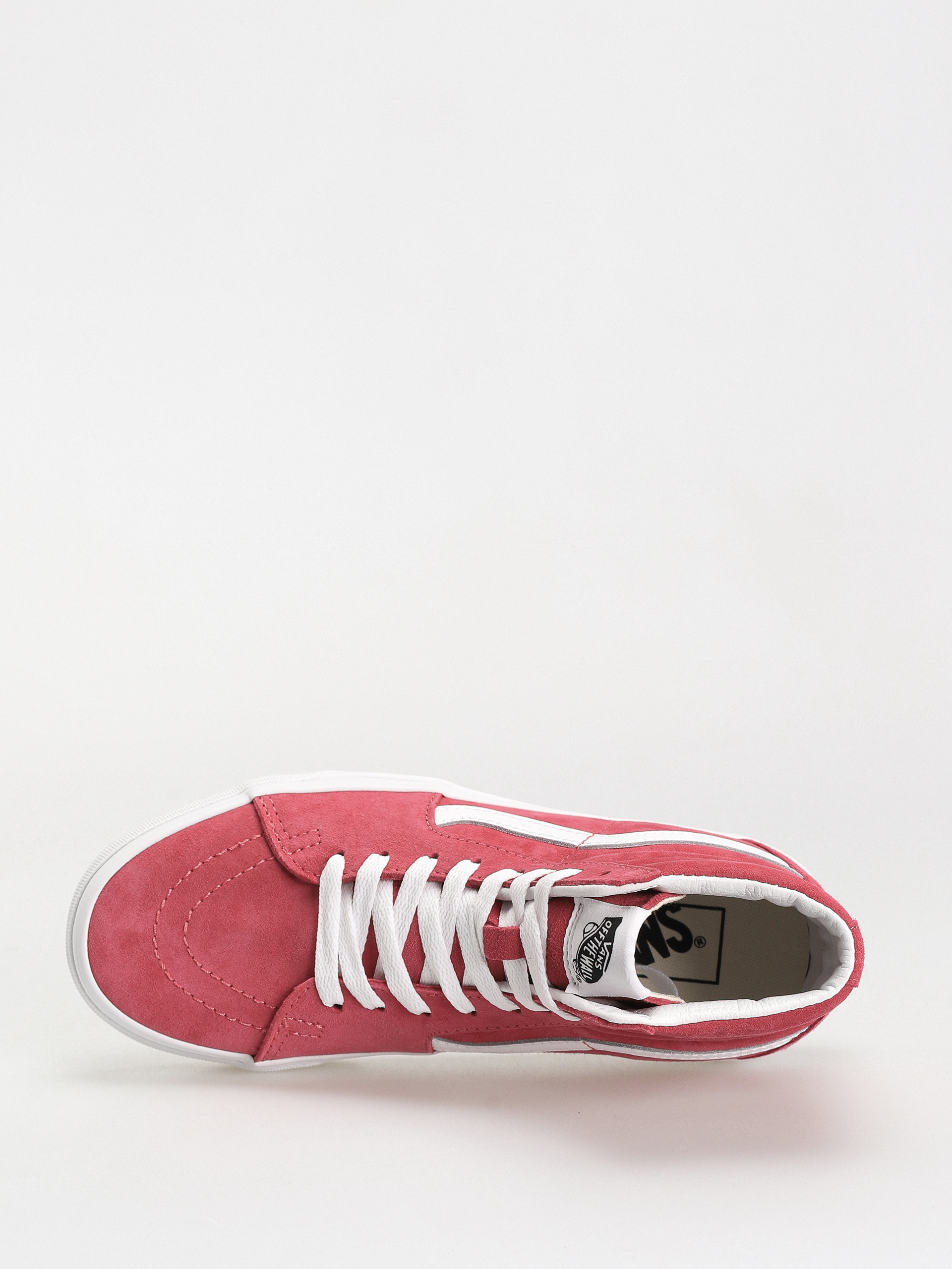Vans Sk8 Hi Shoes (pig suede holly berry)