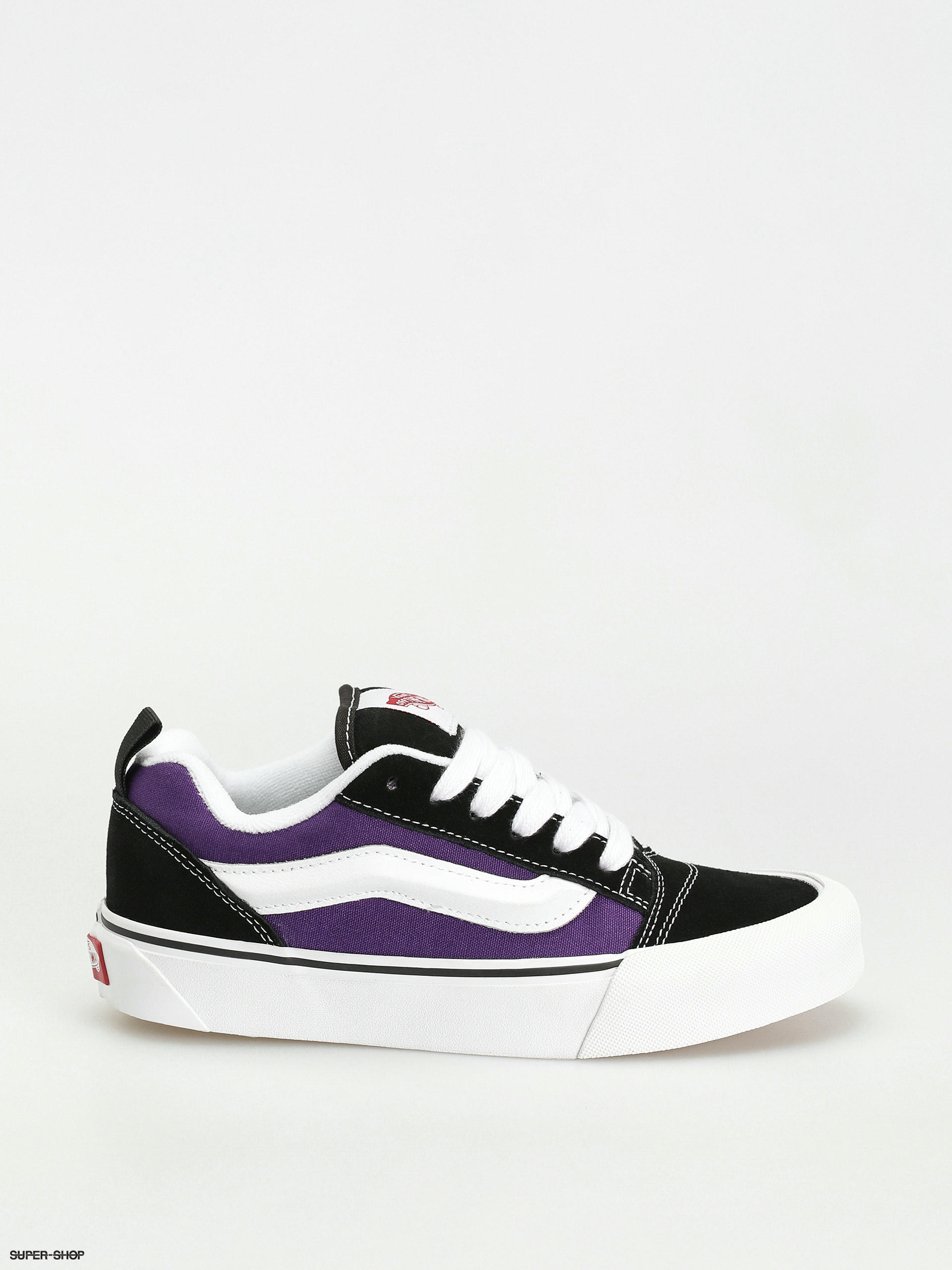 Vans Knu Skool Shoes (2 tone black/purple)