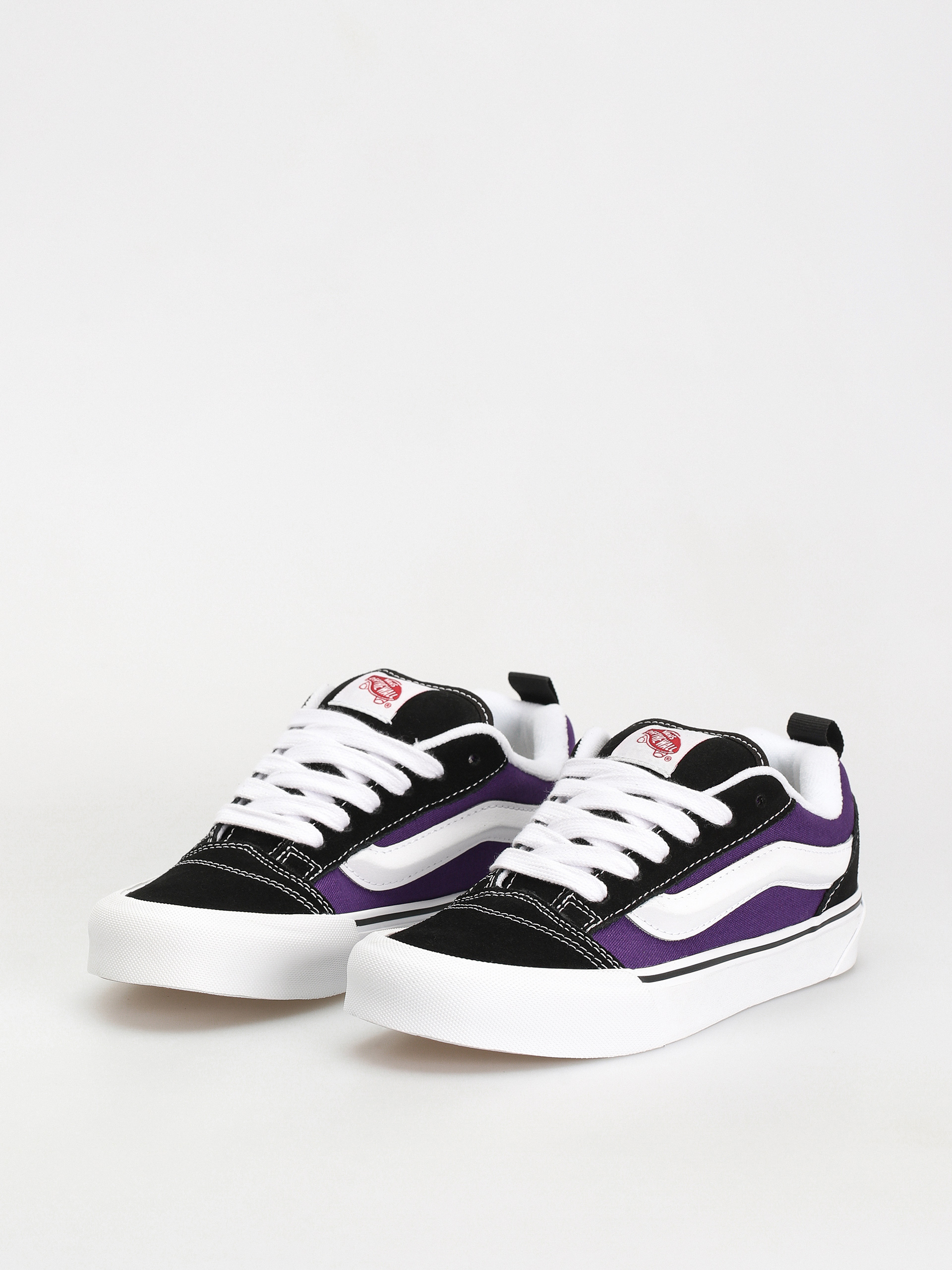 Vans Knu Skool Shoes (2 tone black/purple)