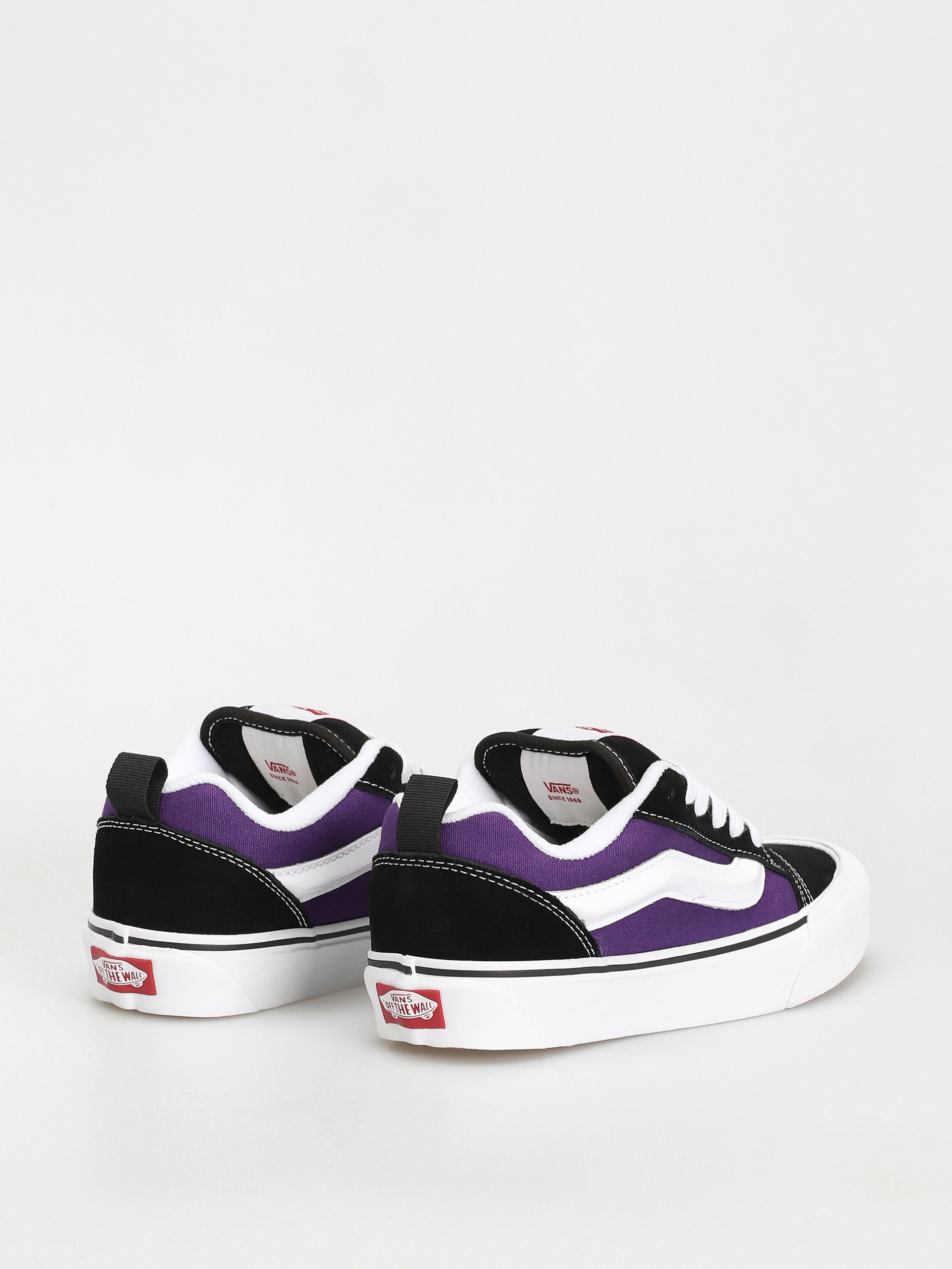 Vans Knu Skool Shoes (2 tone black/purple)