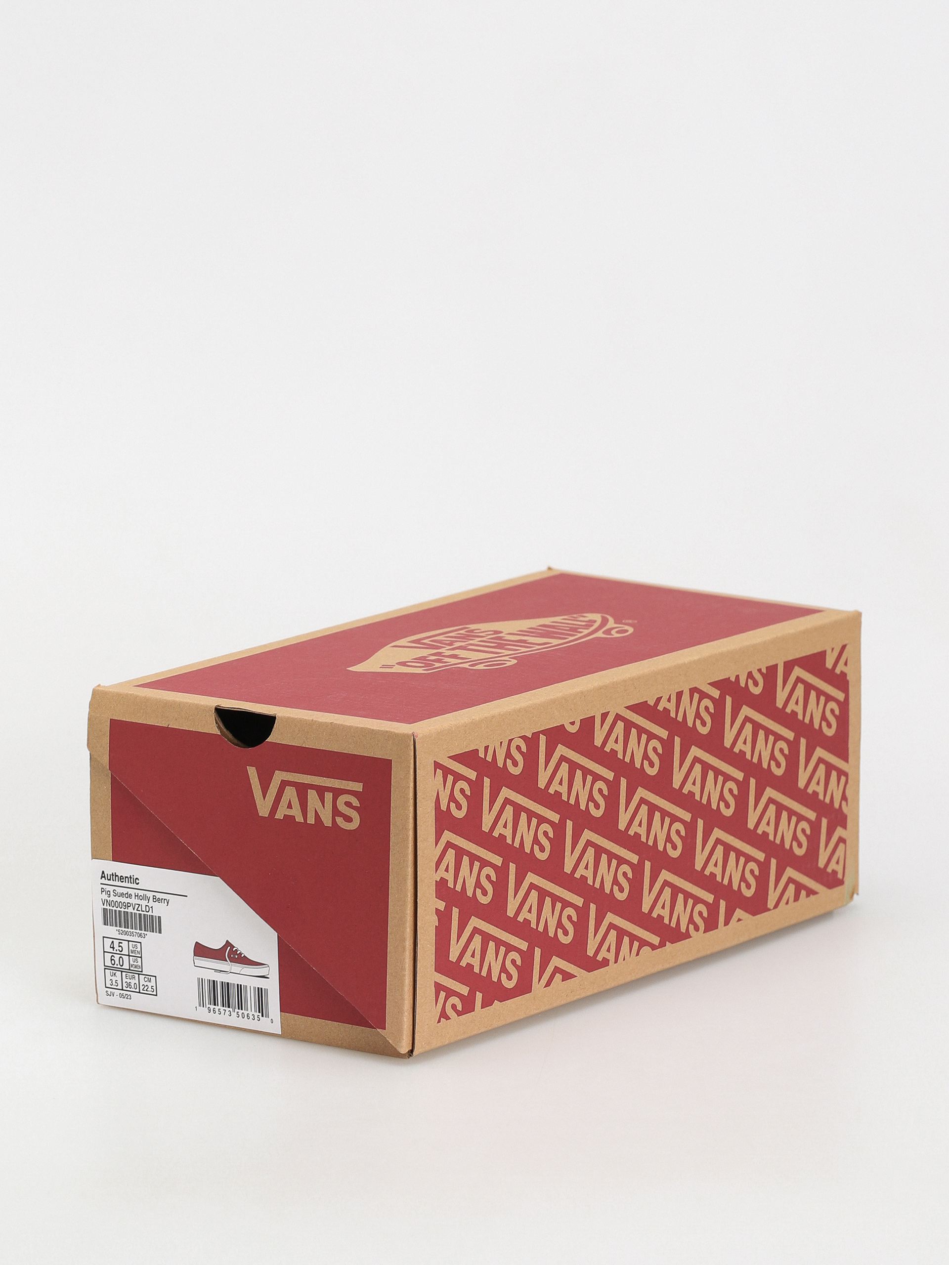 Vans Authentic Schuhe (pig suede holly berry)