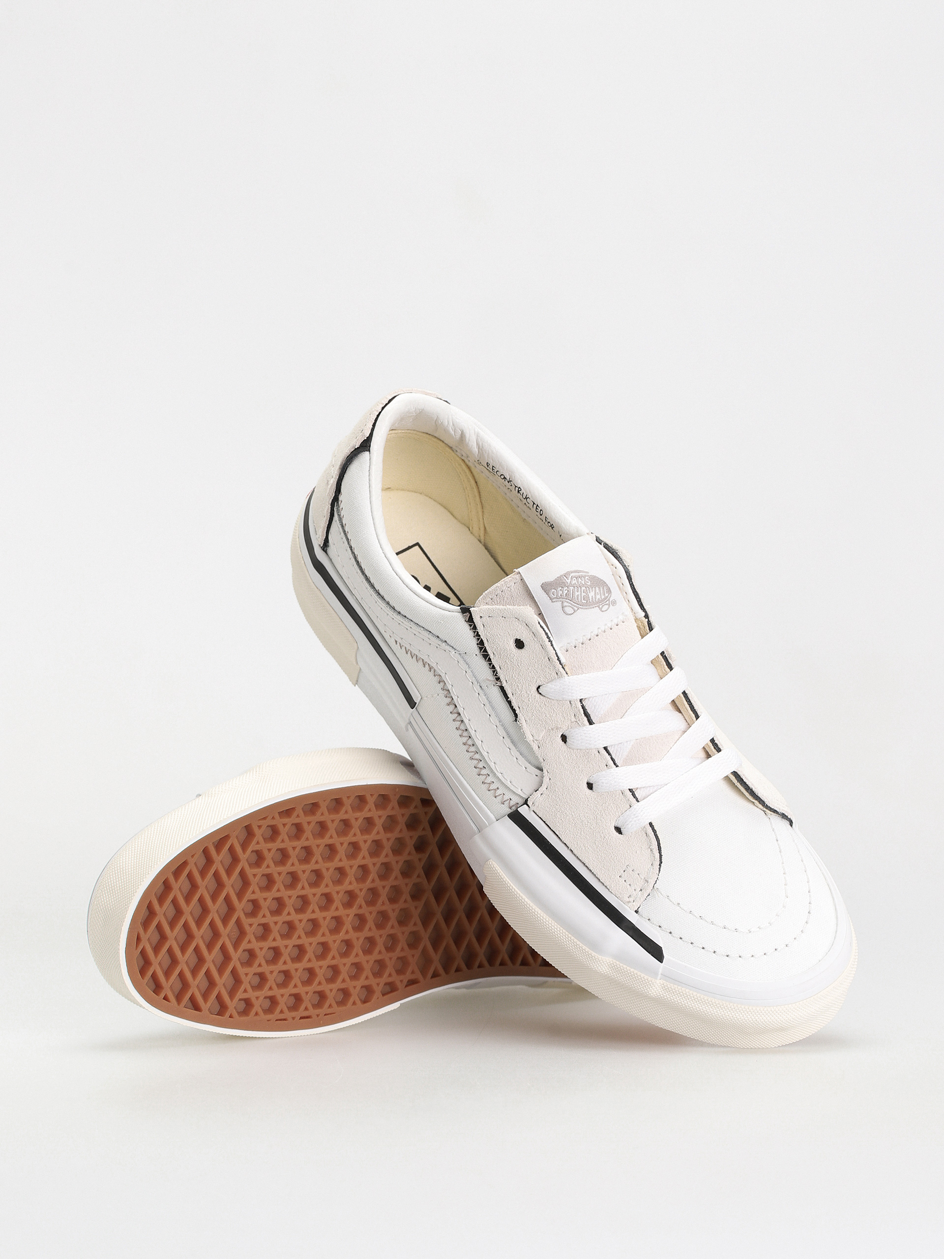 Vans Sk8 Low Reconstruct Schuhe (true white)