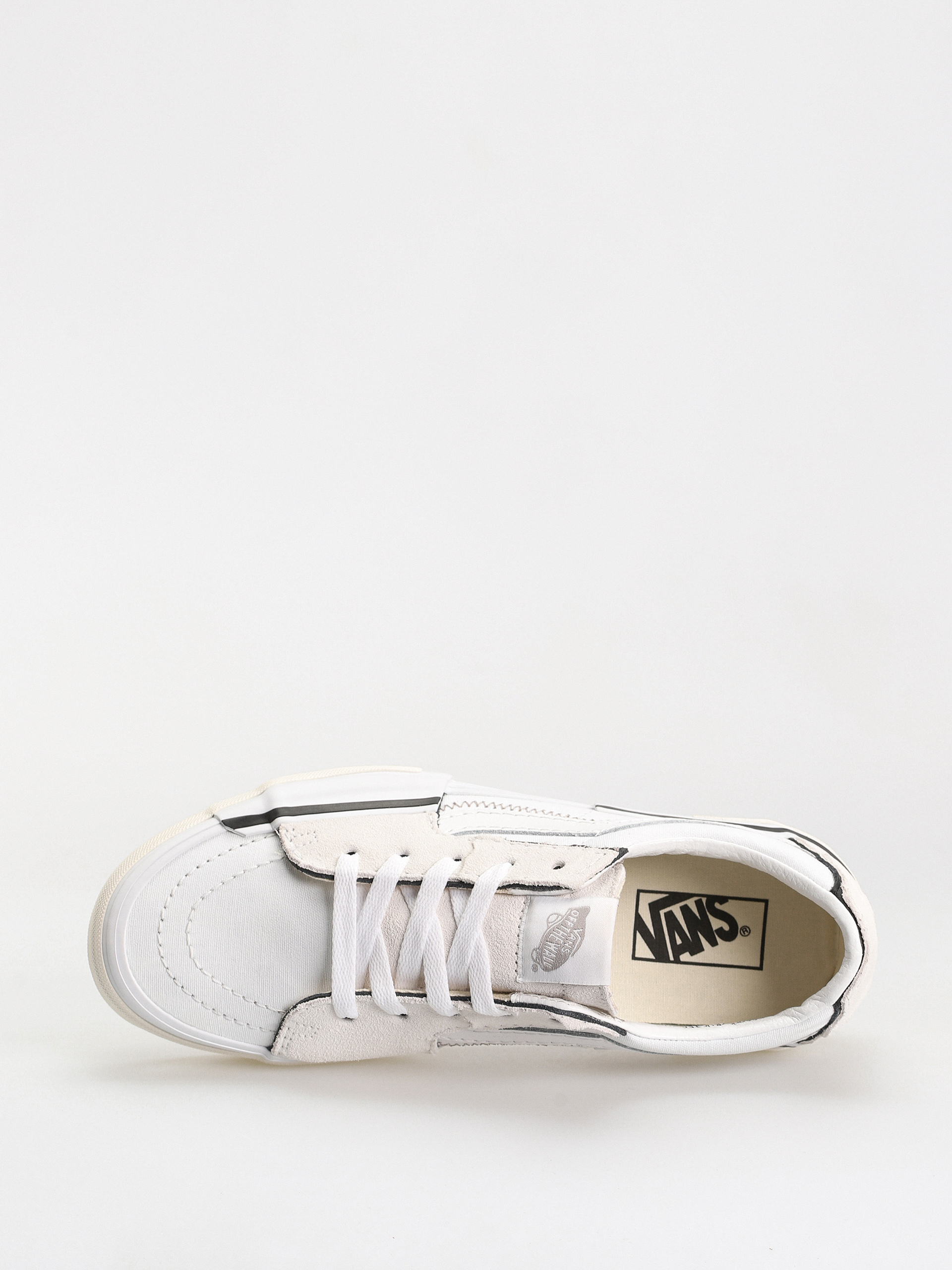 Vans Sk8 Low Reconstruct Shoes (true white)