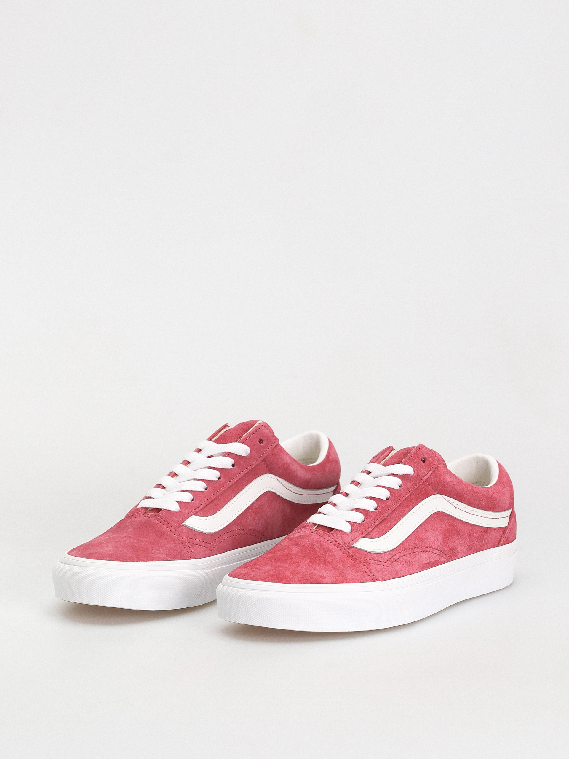 Vans Old Skool Shoes (pig suede holly berry)