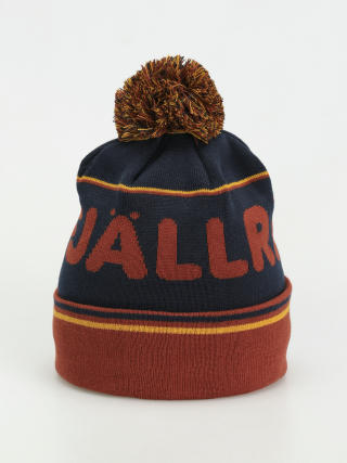 Fjallraven Pom Beanie (autumn leaf/dark navy)