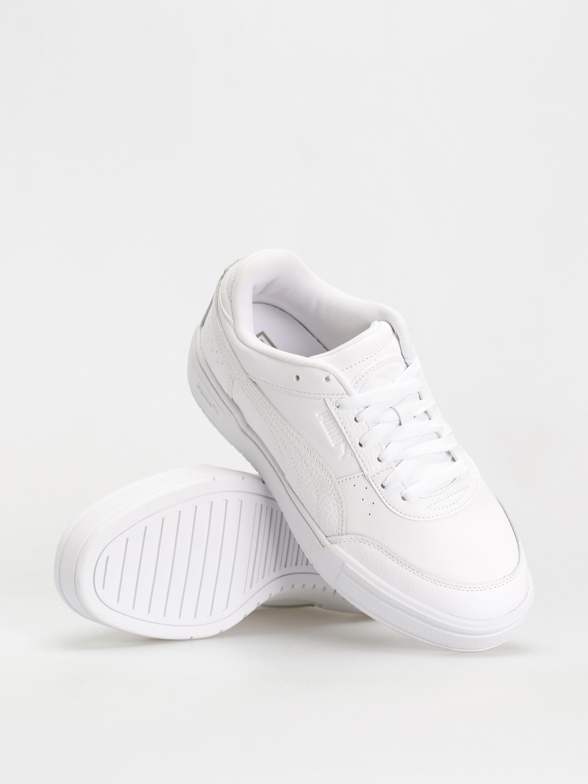 Puma Cali Pro Sport Lth Shoes (puma white/concrete gray)