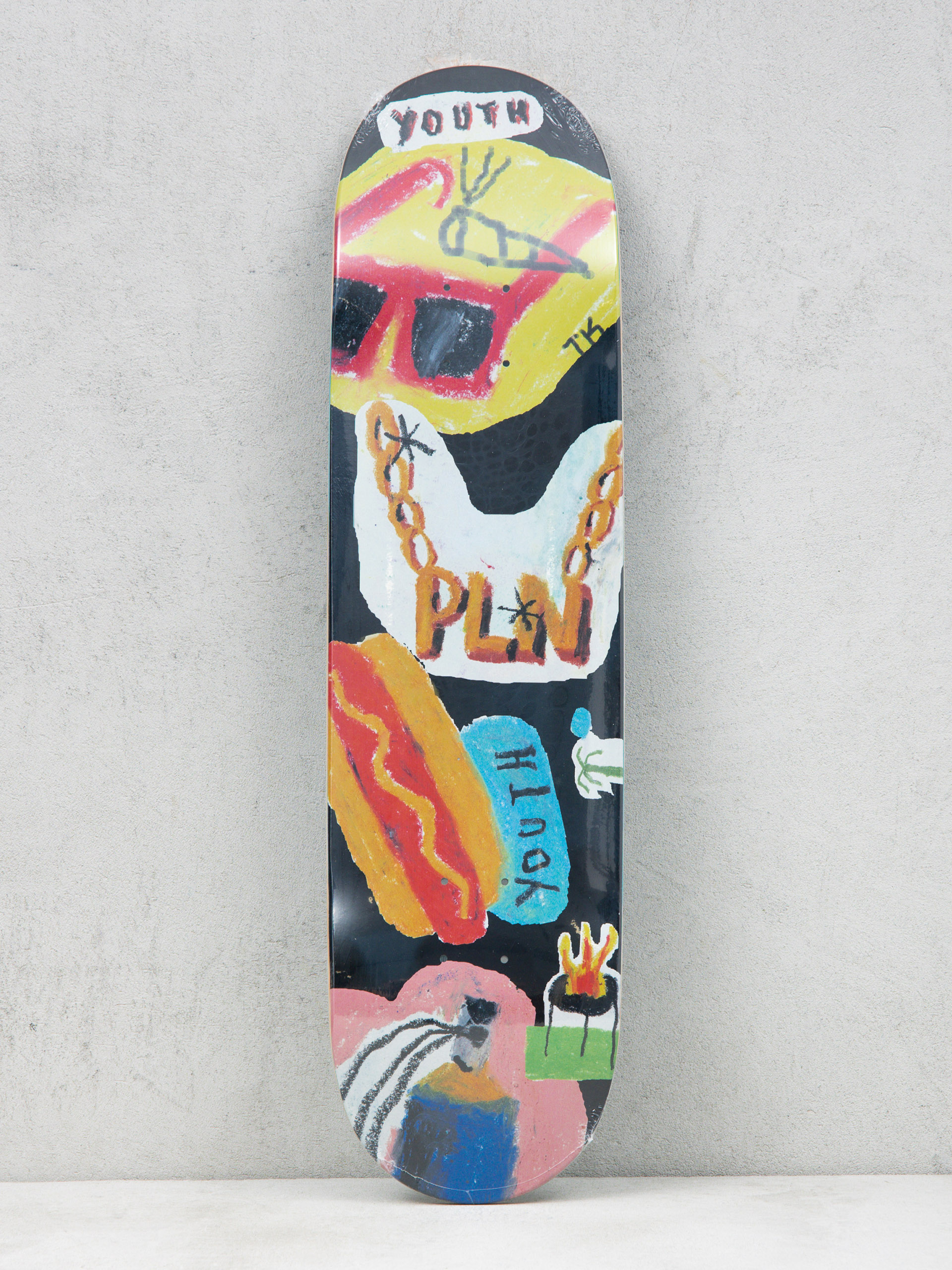 Youth Skateboards Collage Deck (black)