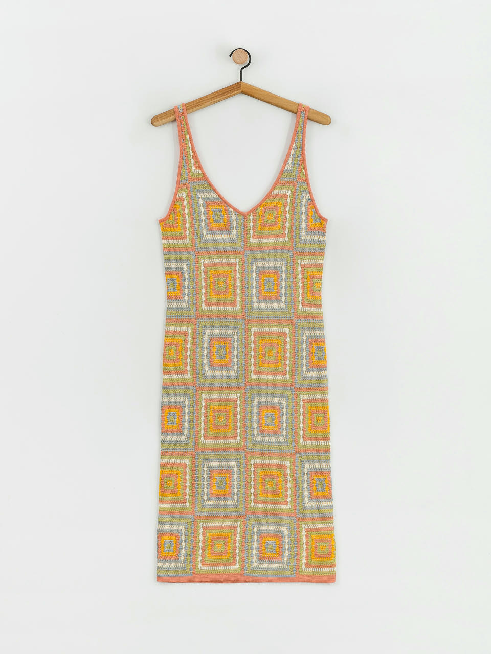 RVCA Squared Kleid Wmn (lemon zest)