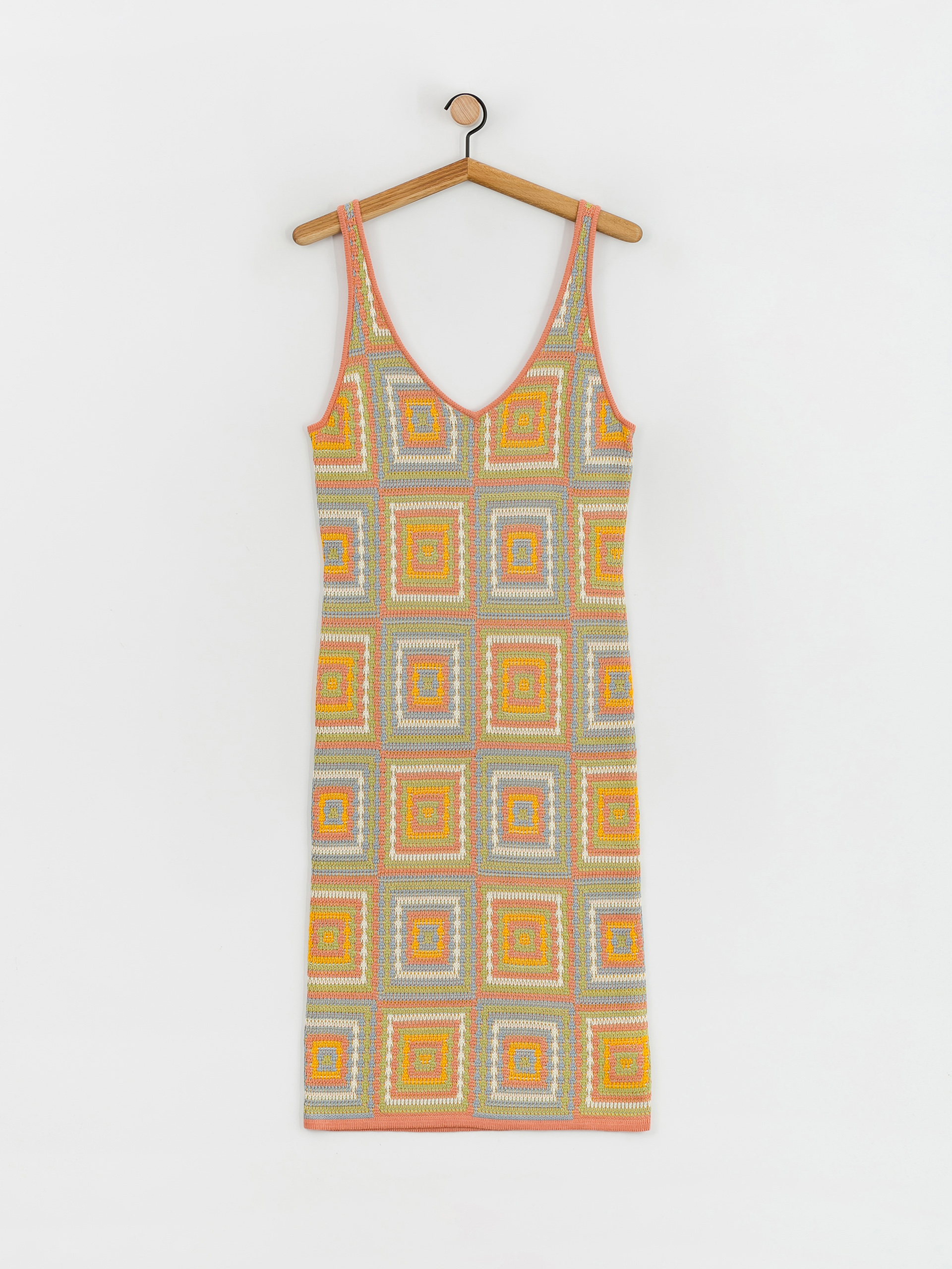 RVCA Squared Kleid Wmn (lemon zest)