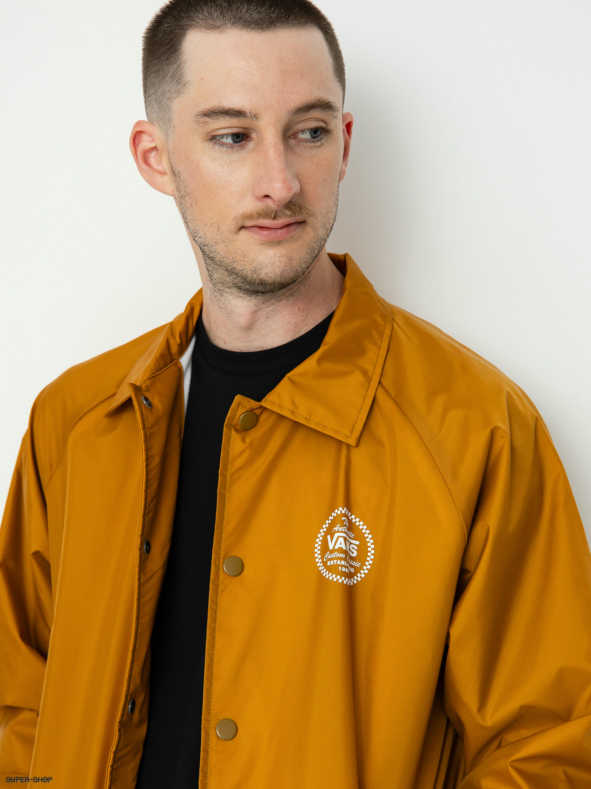 Vans jacket hot sale gold