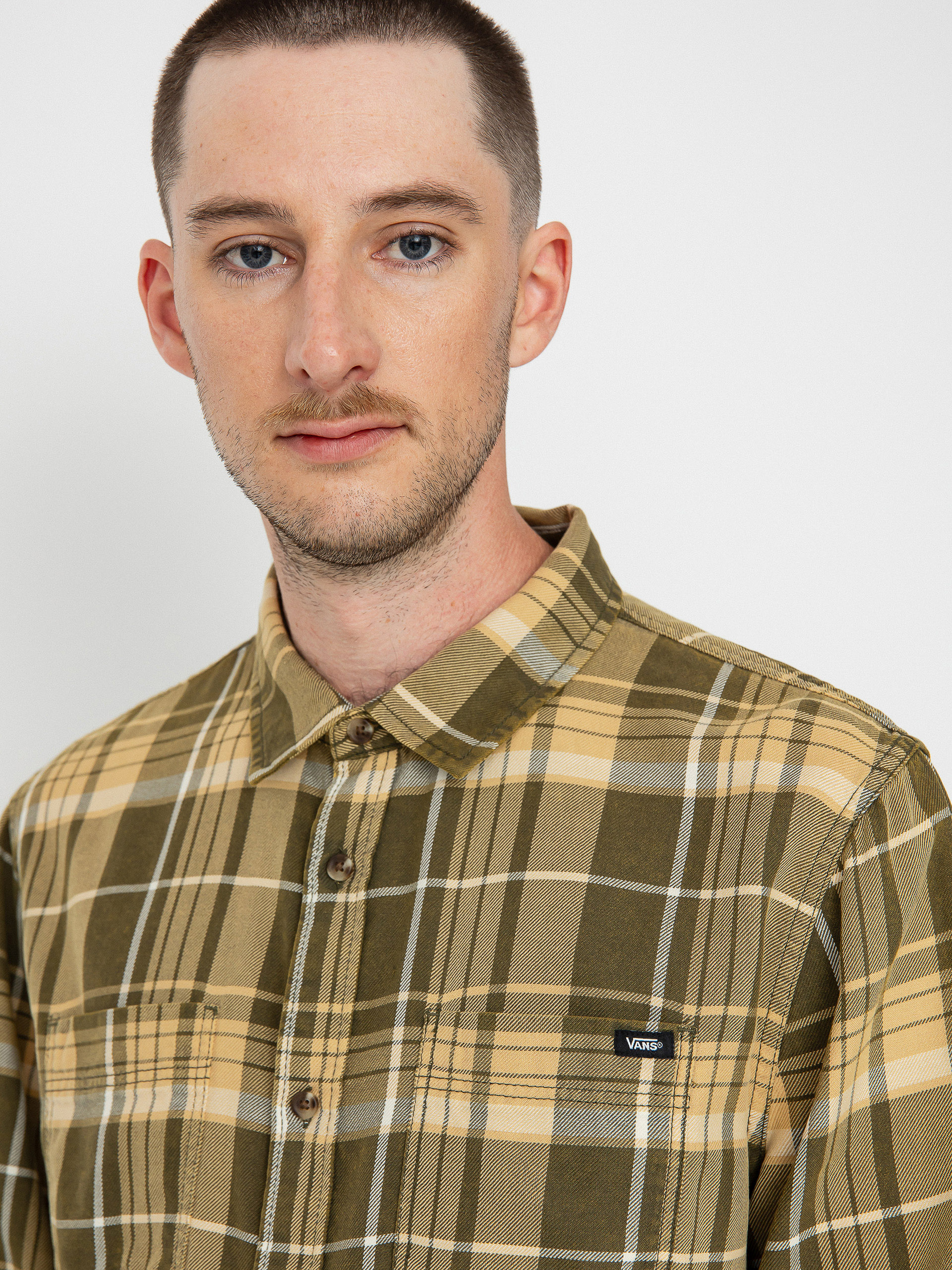 Vans Peddington Ls Woven Shirt (grape leaf/taos taupe)