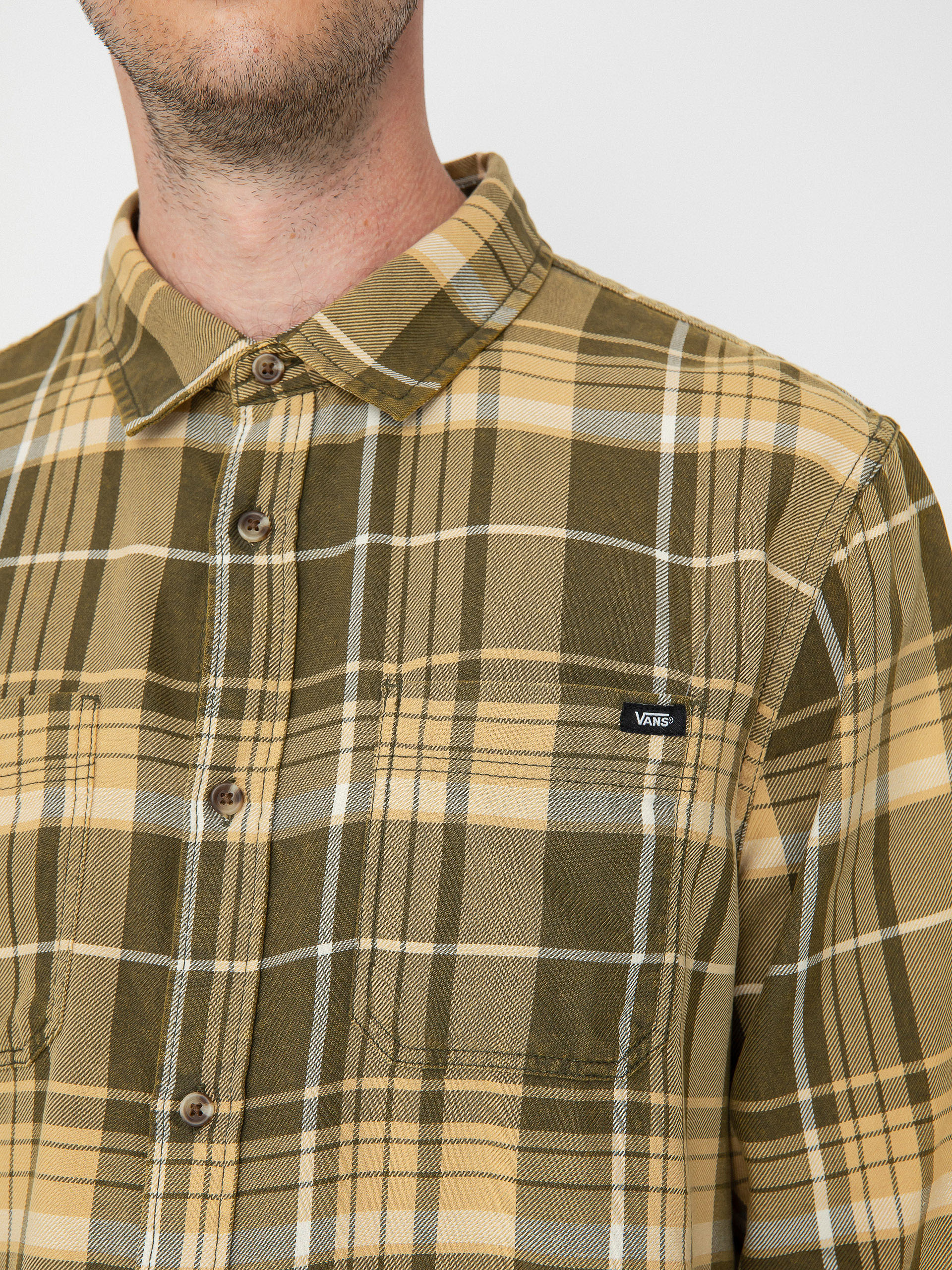 Vans Peddington Ls Woven Shirt (grape leaf/taos taupe)