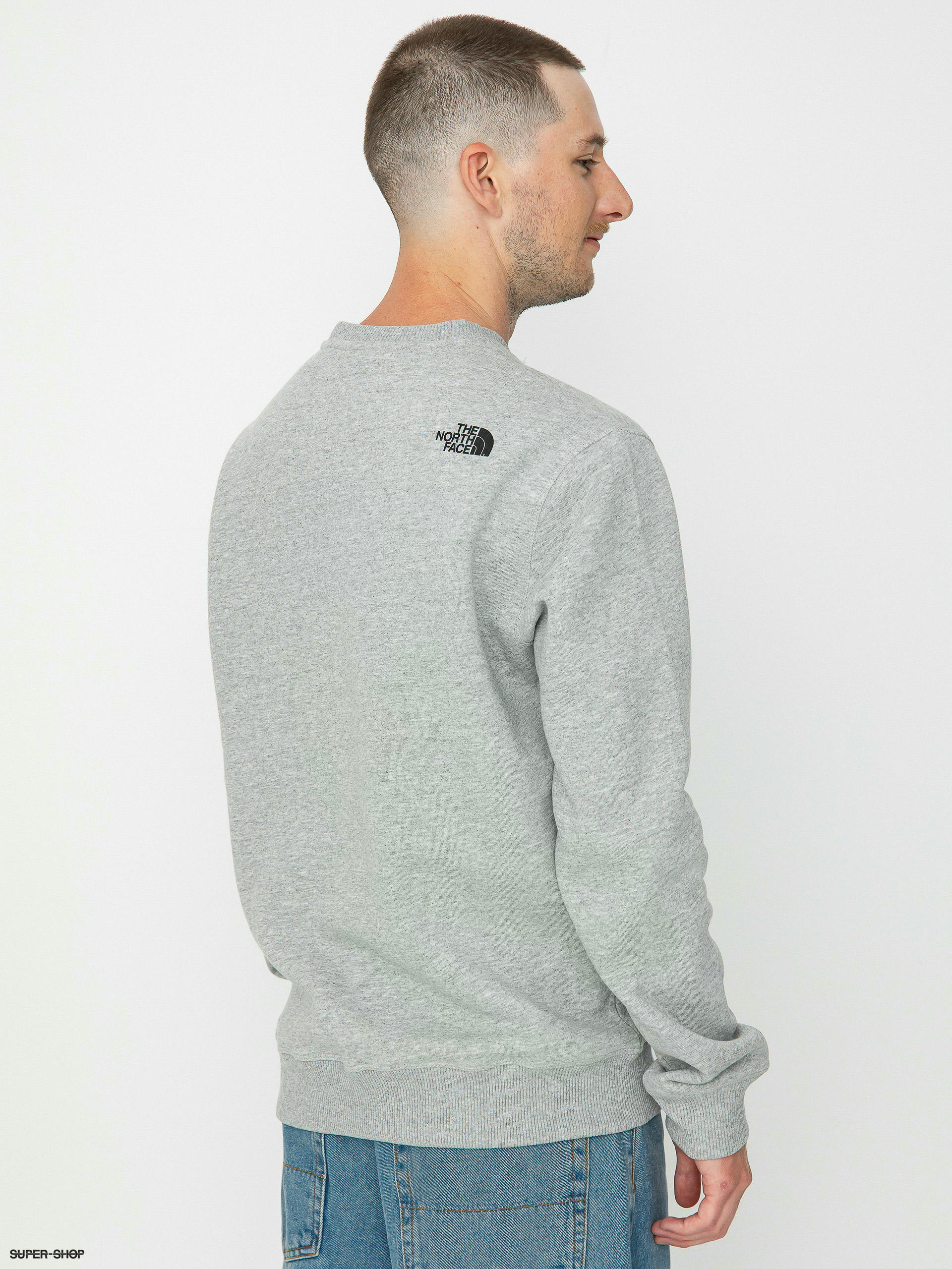 The north face fine light crewneck sweatshirt sale