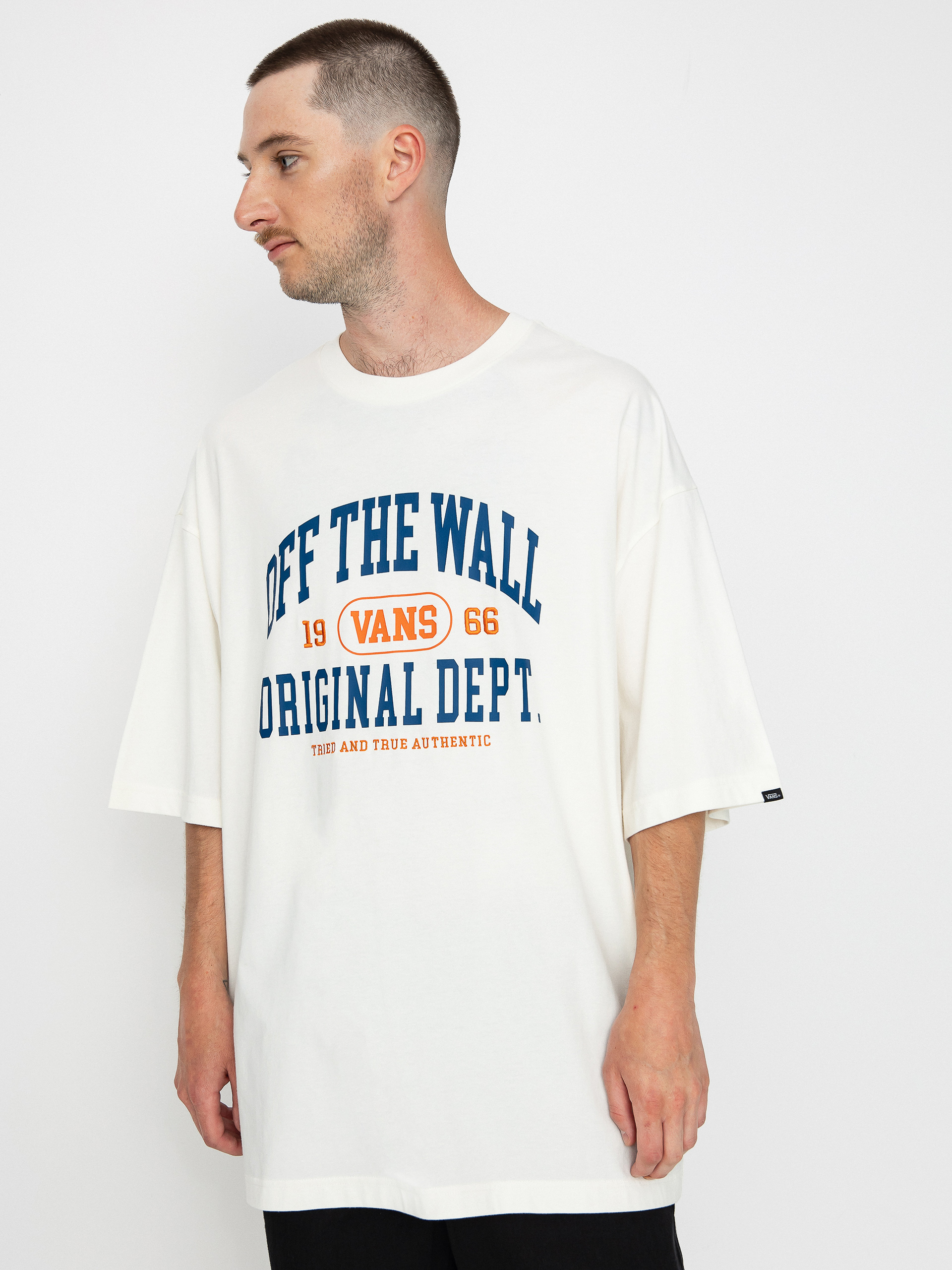 Vans Off The Wall Athletic Dept T-Shirt (marshmallow)