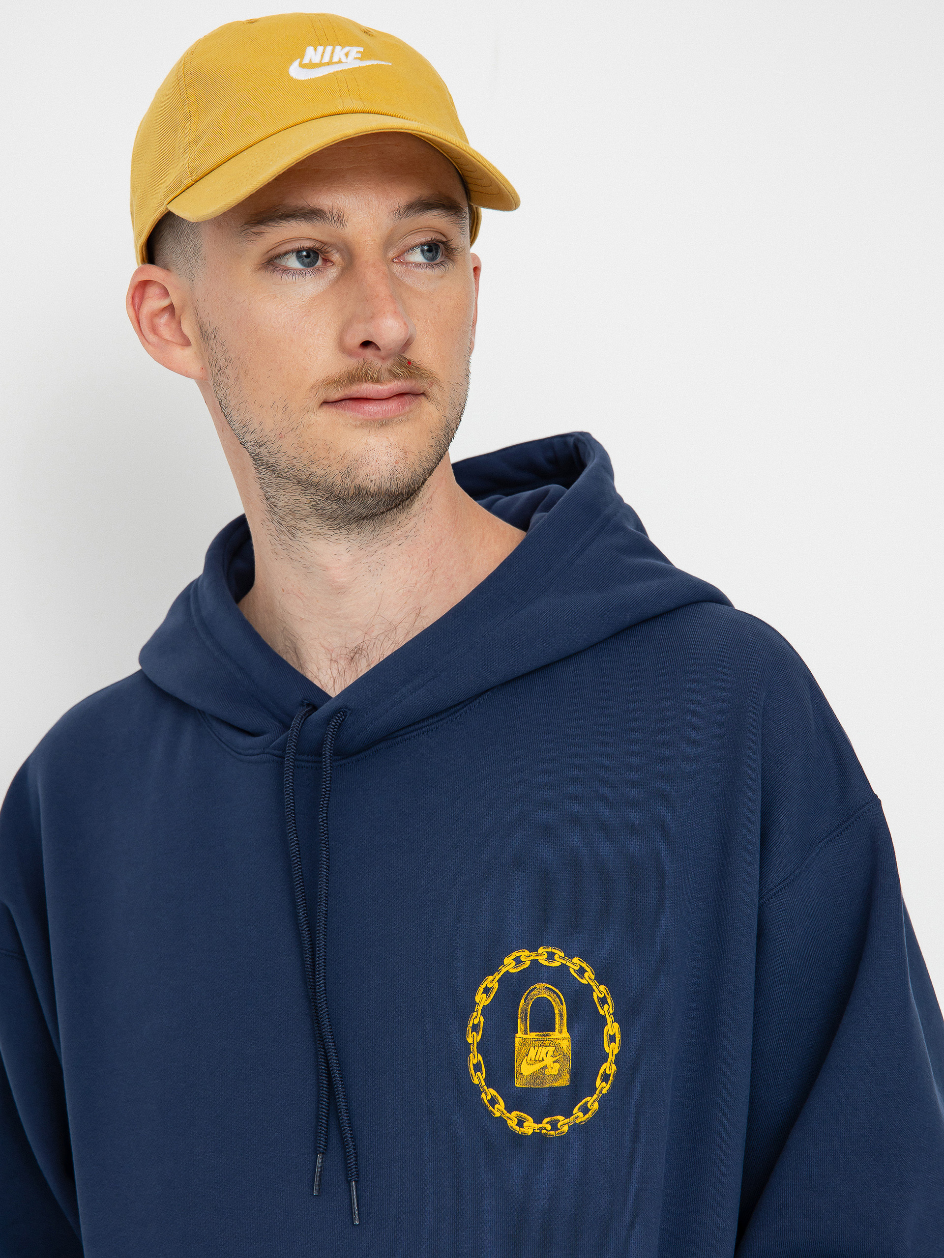 Nike SB On Lock Gfx HD Hoodie (midnight navy)