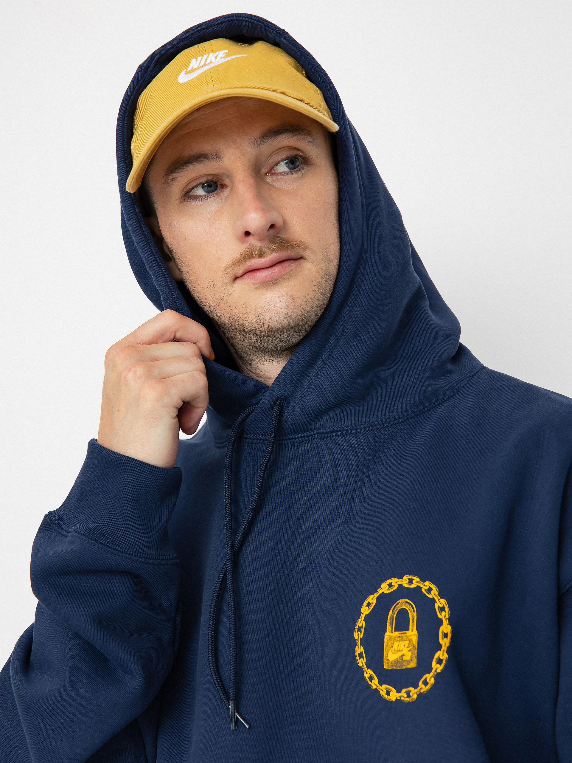 Nike SB On Lock Gfx HD Hoodie (midnight navy)