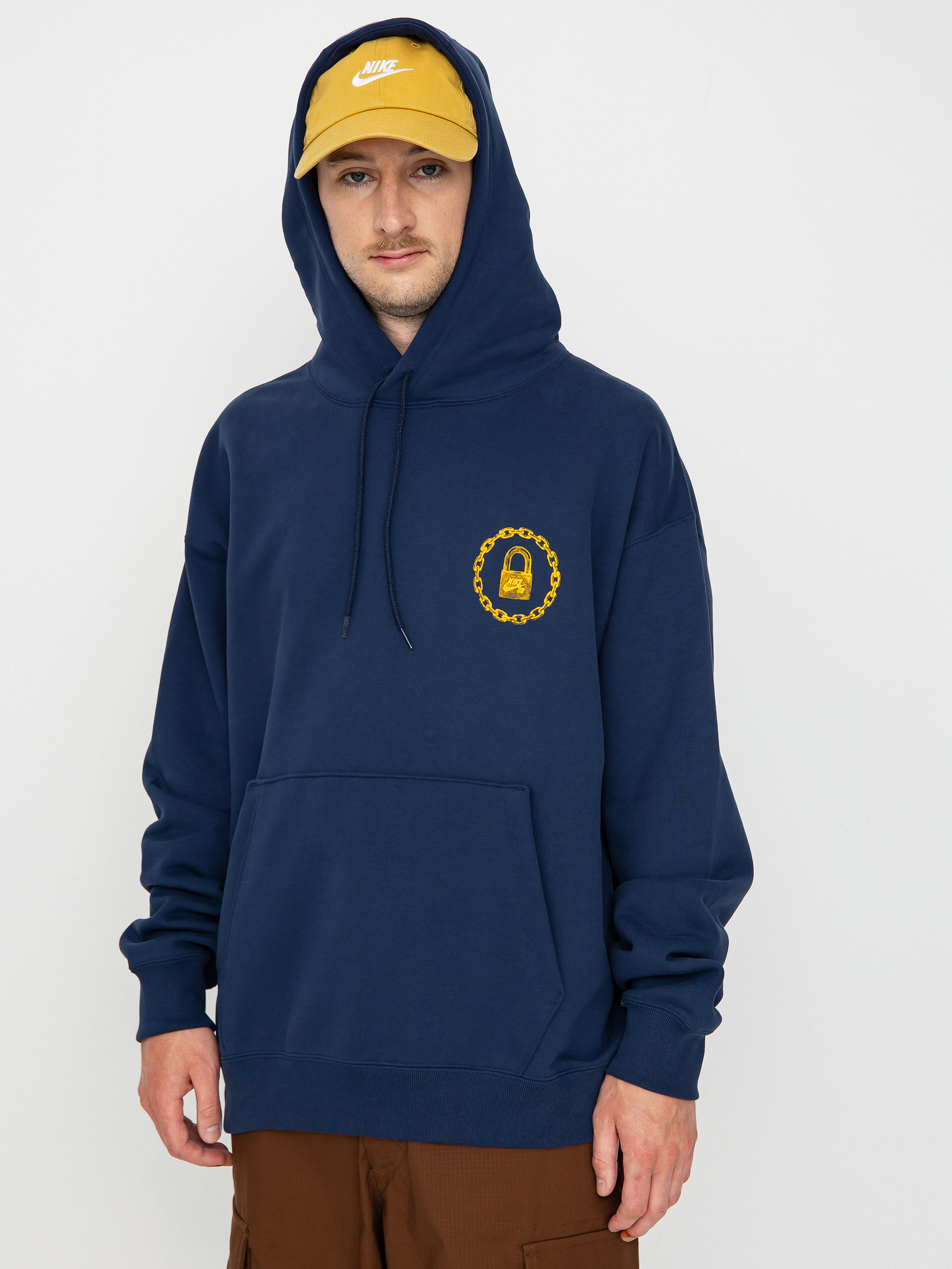 Nike SB On Lock Gfx HD Hoodie (midnight navy)