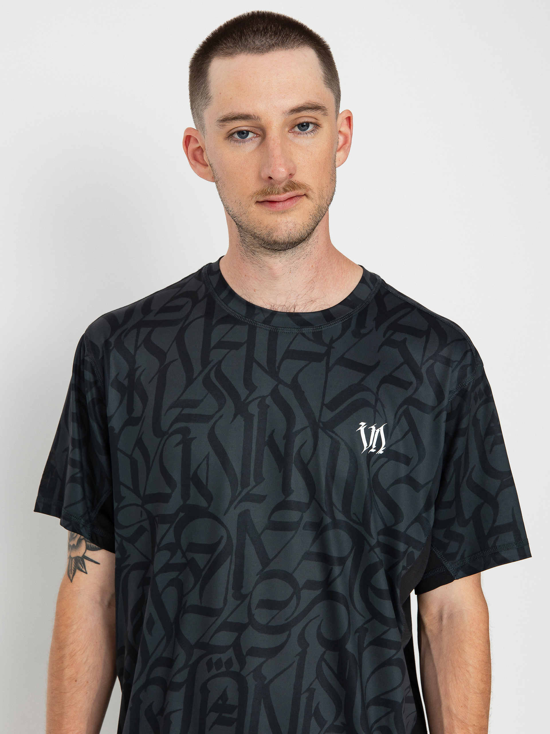 RVCA Thug Rose T-shirt (black)