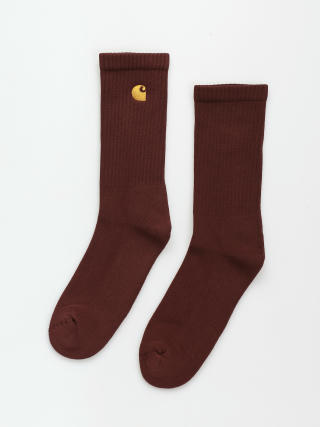 Carhartt WIP Chase Socks (amarone/gold)