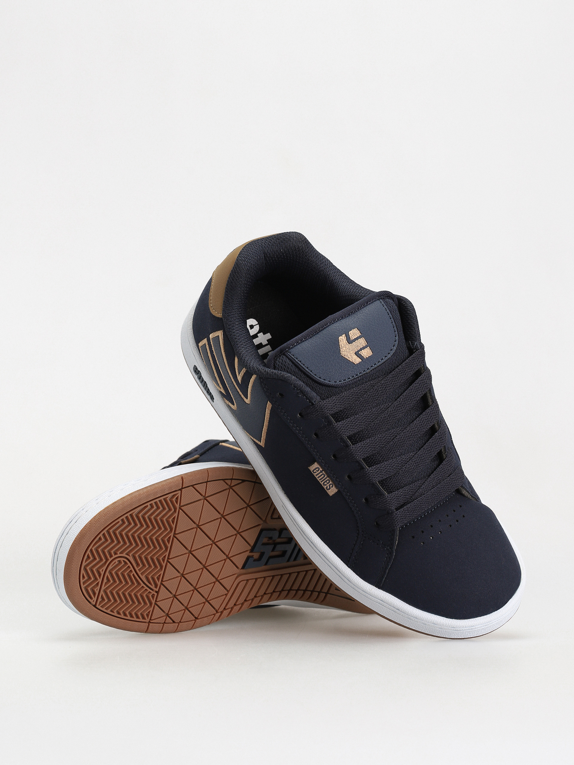 Etnies Fader Shoes (navy/tan)