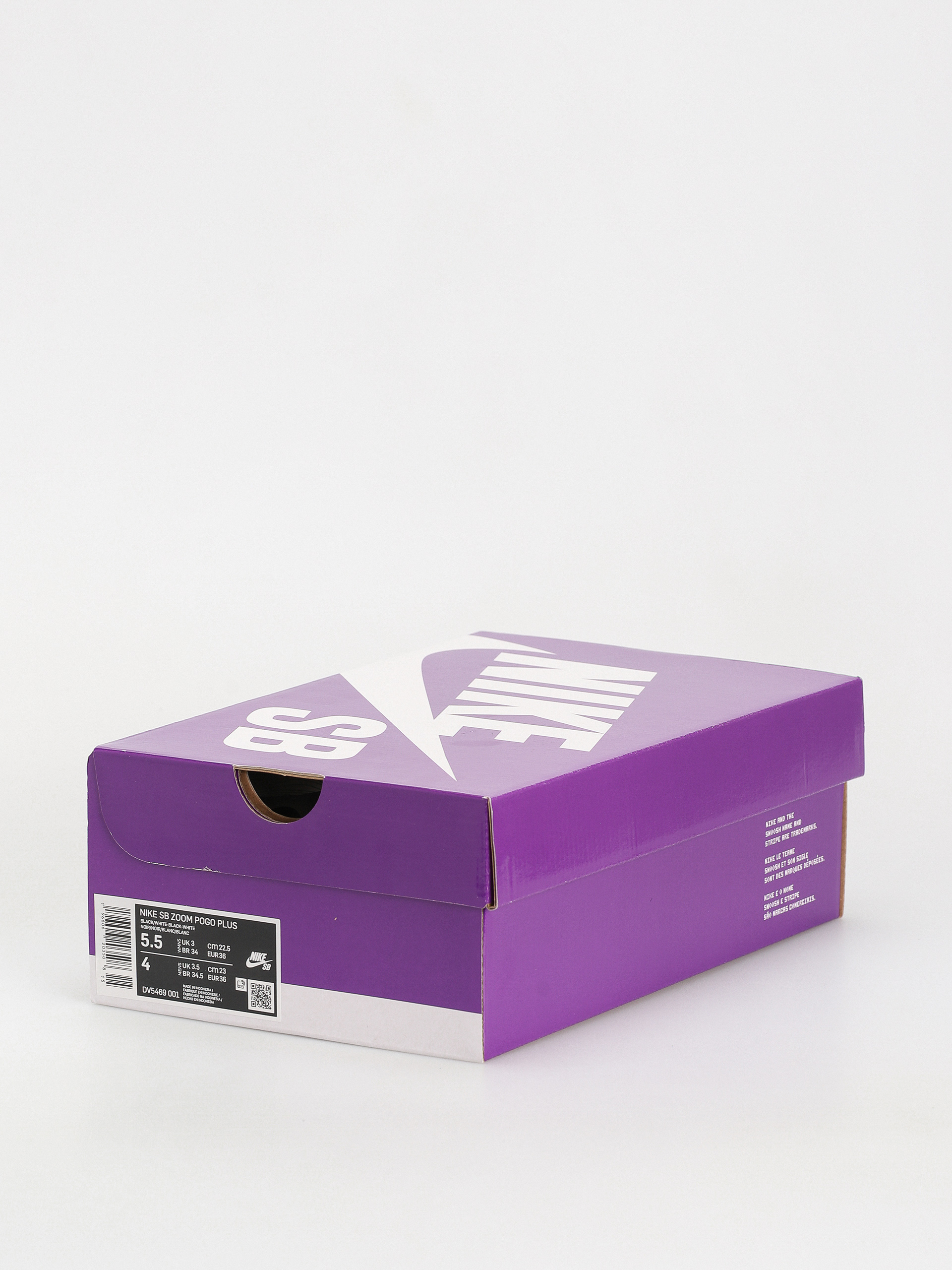 Nike SB Zoom Pogo Plus Schuhe (black/white black white)