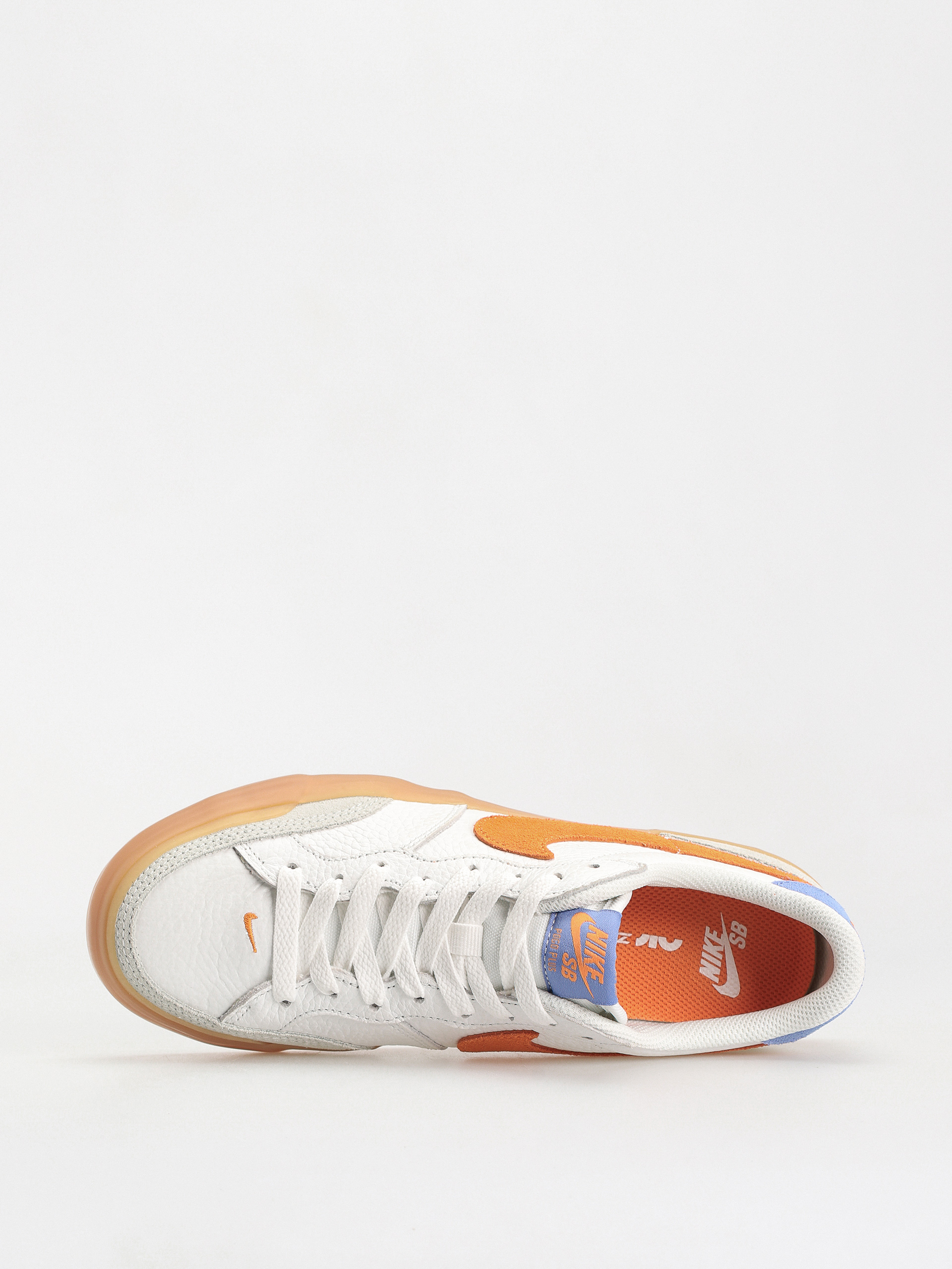 Nike SB Zoom Pogo Plus Premium Shoes (summit white/bright mandarin)