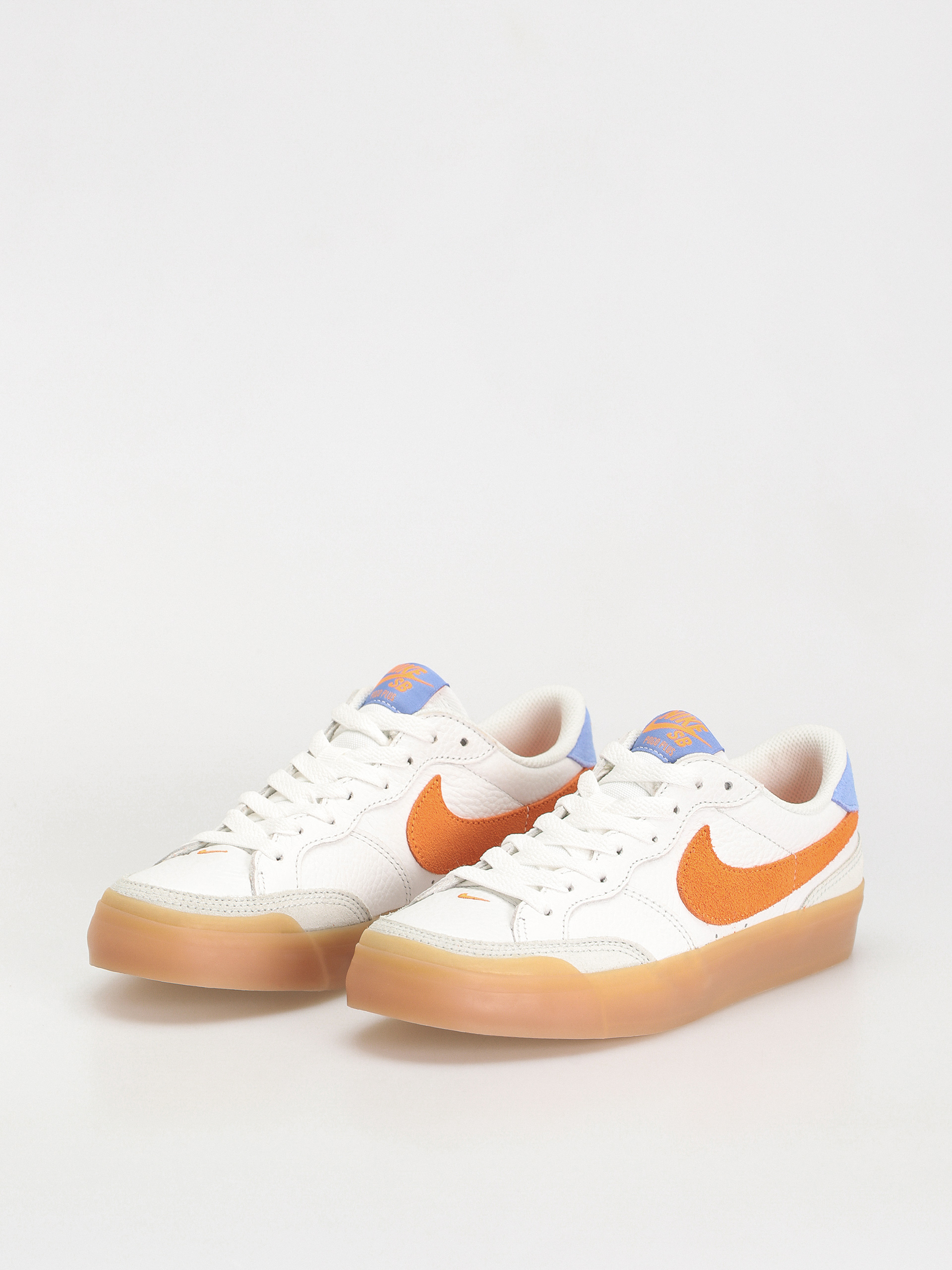 Nike SB Zoom Pogo Plus Premium Shoes (summit white/bright mandarin)