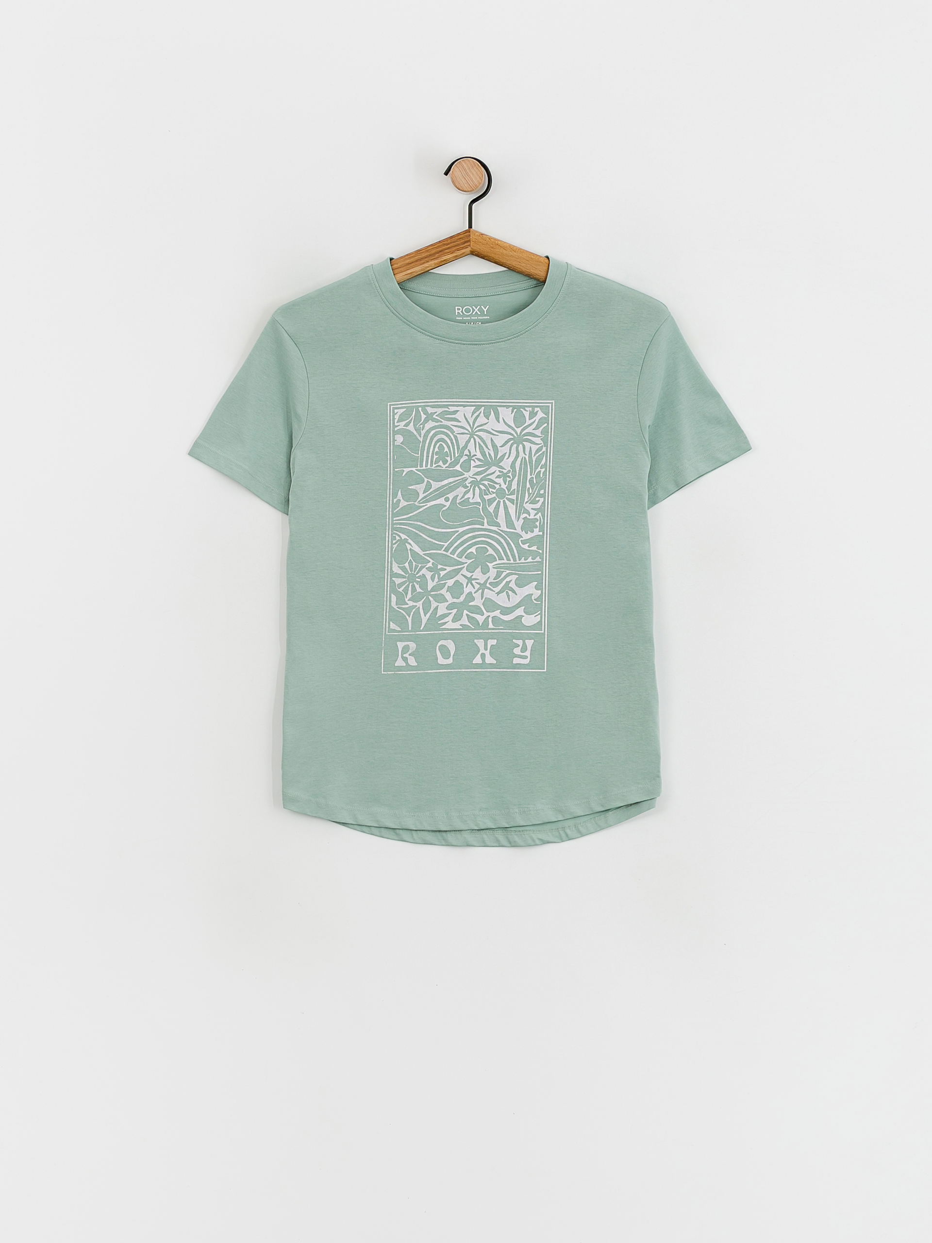 Roxy The Beach Sand T-shirt Wmn (blue surf)