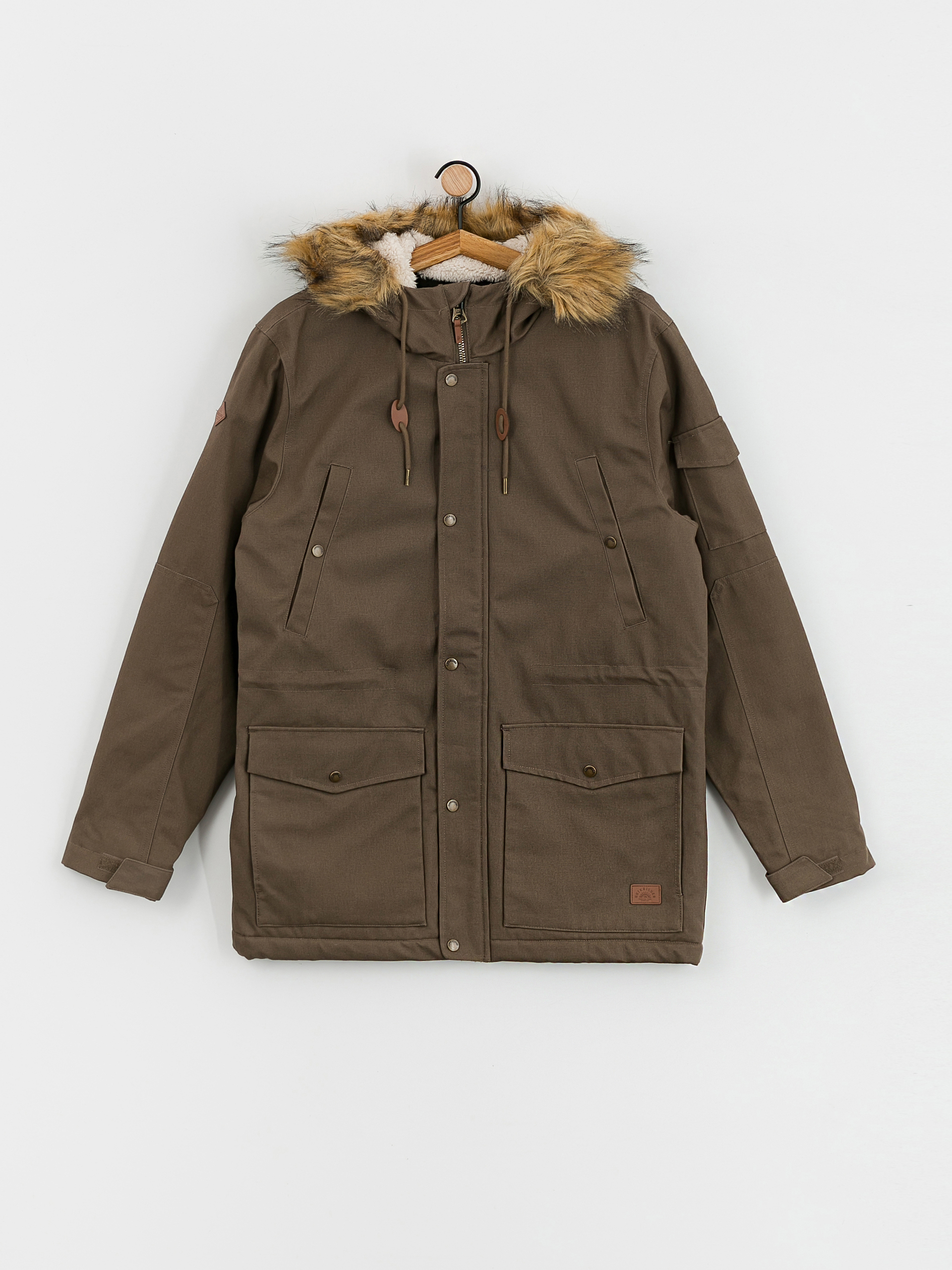 Quiksilver Long Trip Jacket (major brown)
