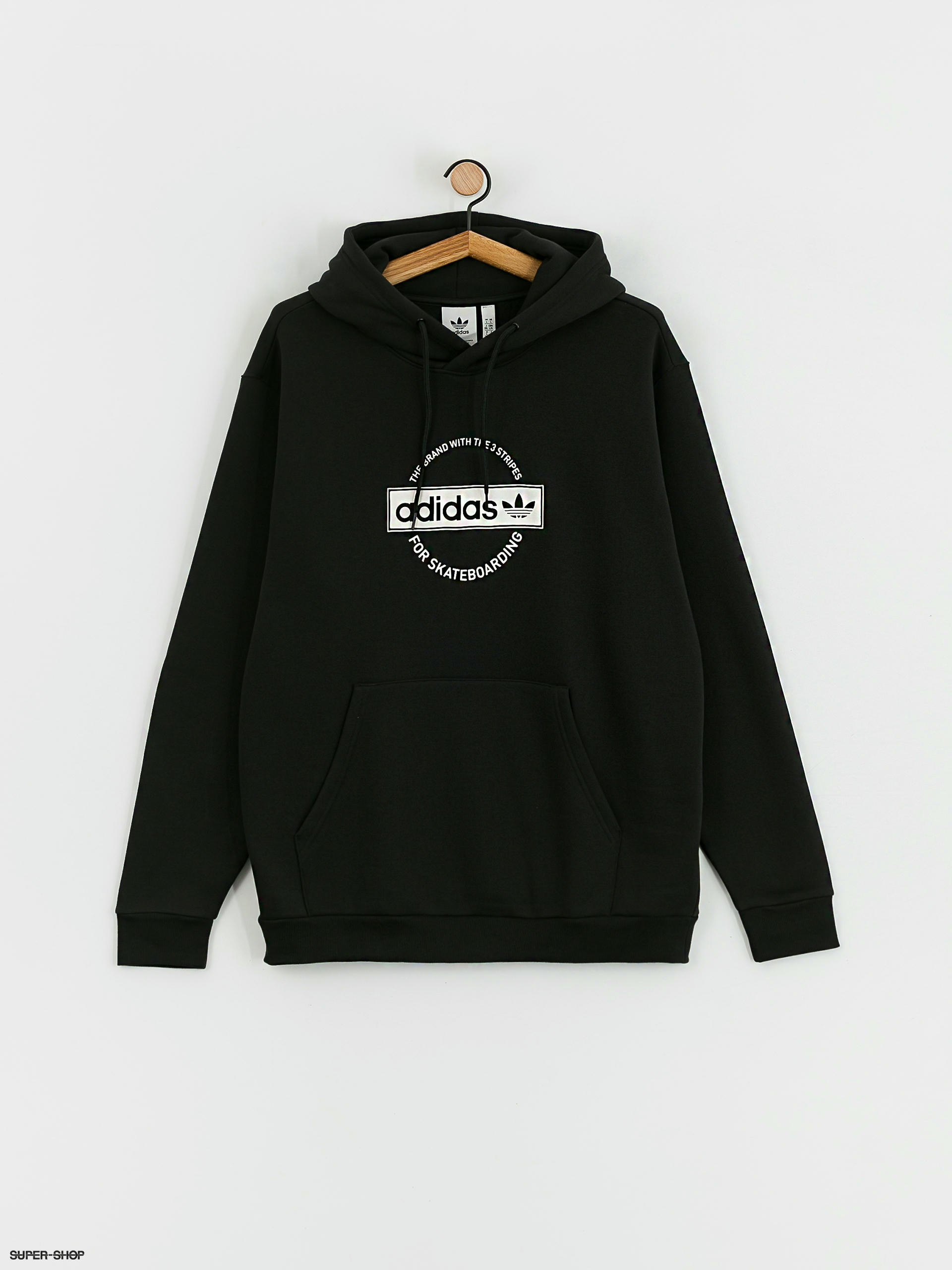 Adidas box logo hoodie best sale