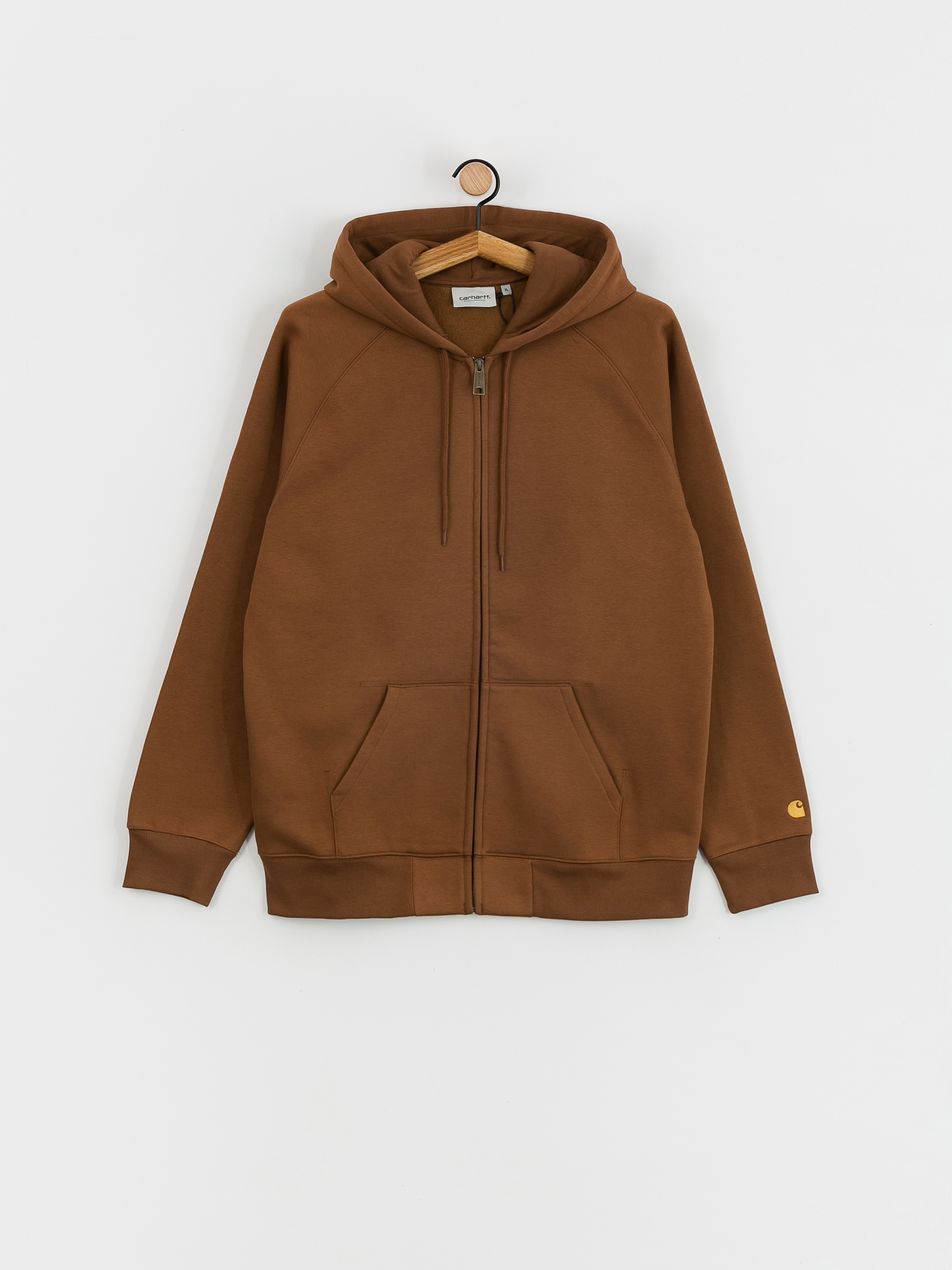 Carhartt WIP Chase ZHD Hoodie (tamarind/gold)