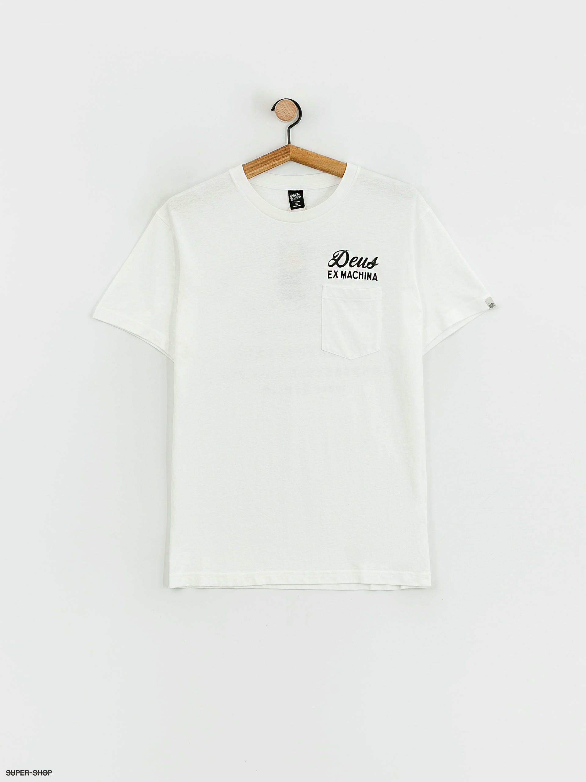 Deus Ex Machina Berlin Address Pocket T-shirt (white)