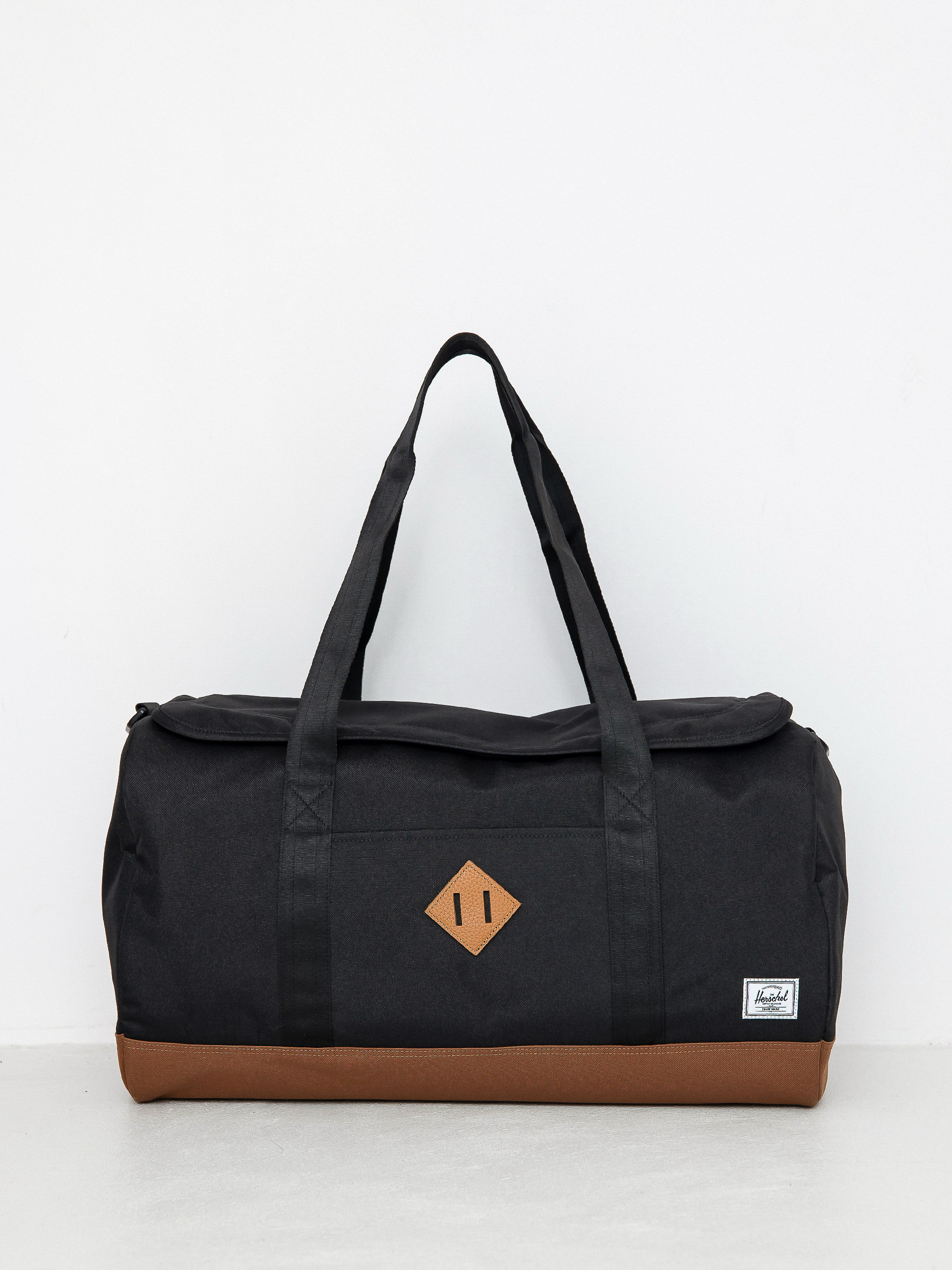 Herschel Supply Co. Heritage Duffle Tasche (black/saddle brown)